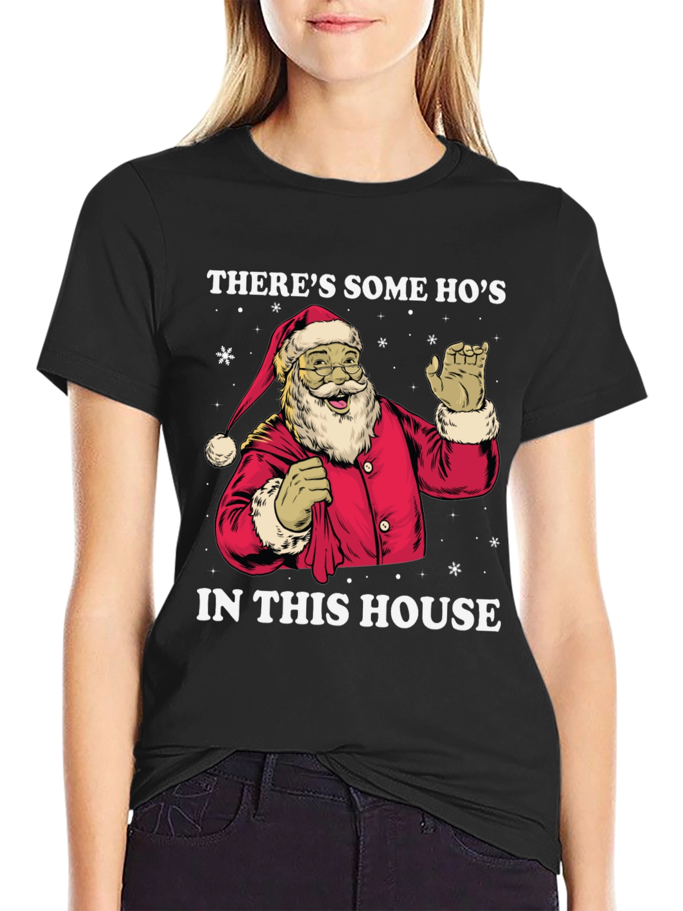 Funny Christmas Santa T-Shirt