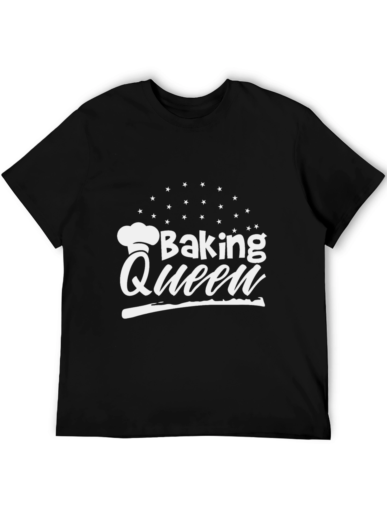 Baking Queen Graphic T-Shirt - Stylish Chef Apparel