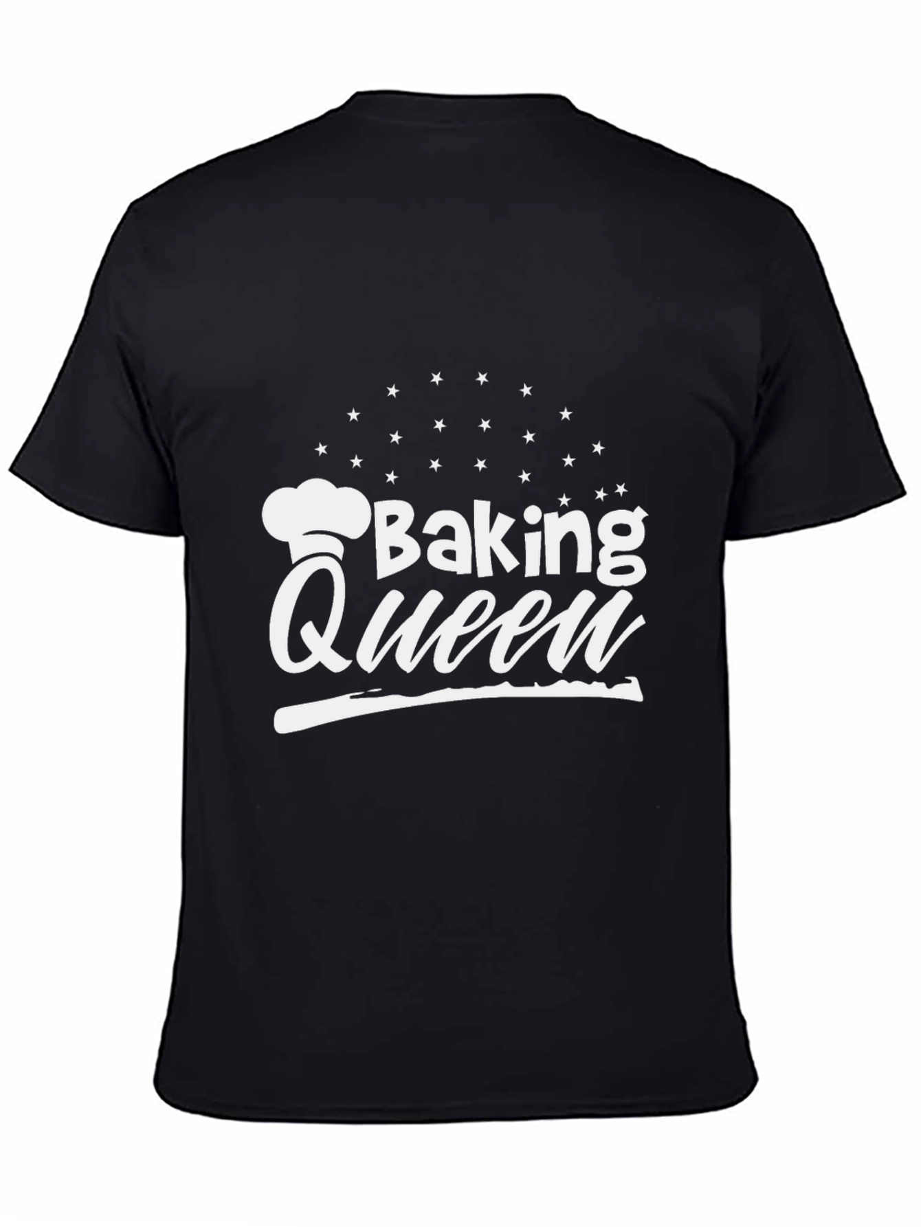 Baking Queen Graphic T-Shirt - Stylish Chef Apparel