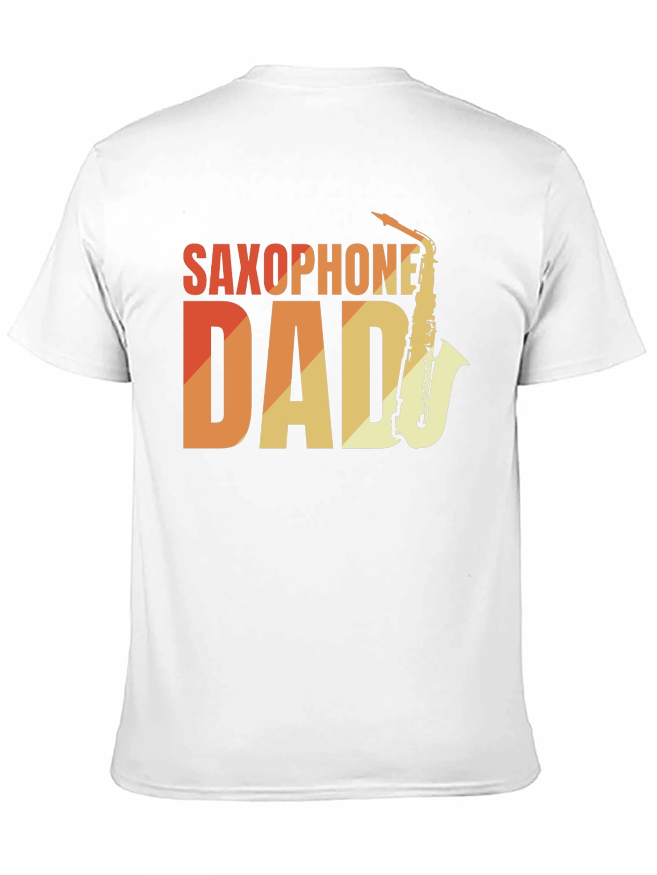 Saxophone Dad T-Shirt - Musician Fathers Day Gift