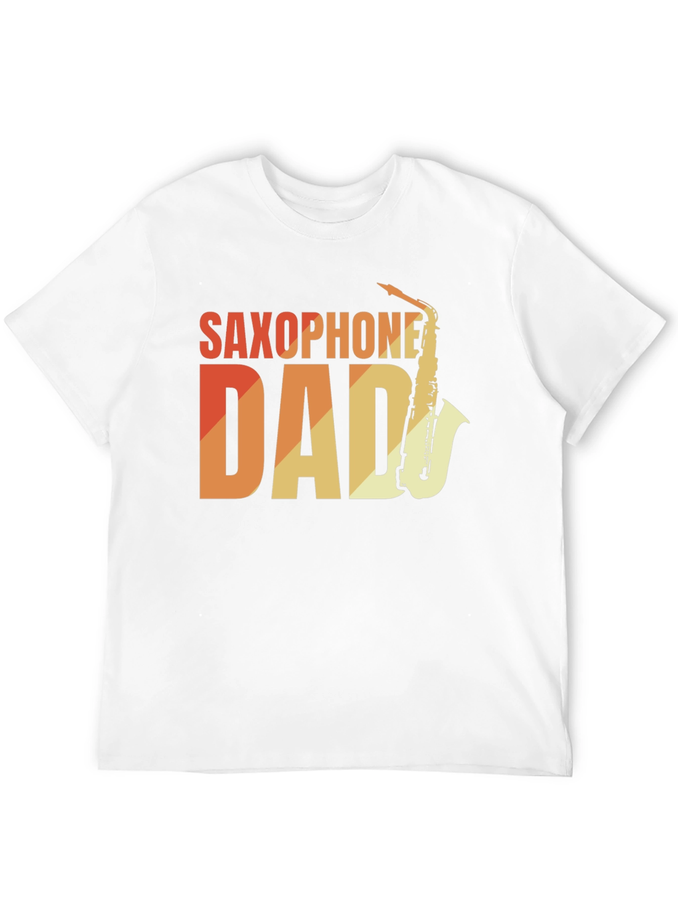 Saxophone Dad T-Shirt - Musician Fathers Day Gift