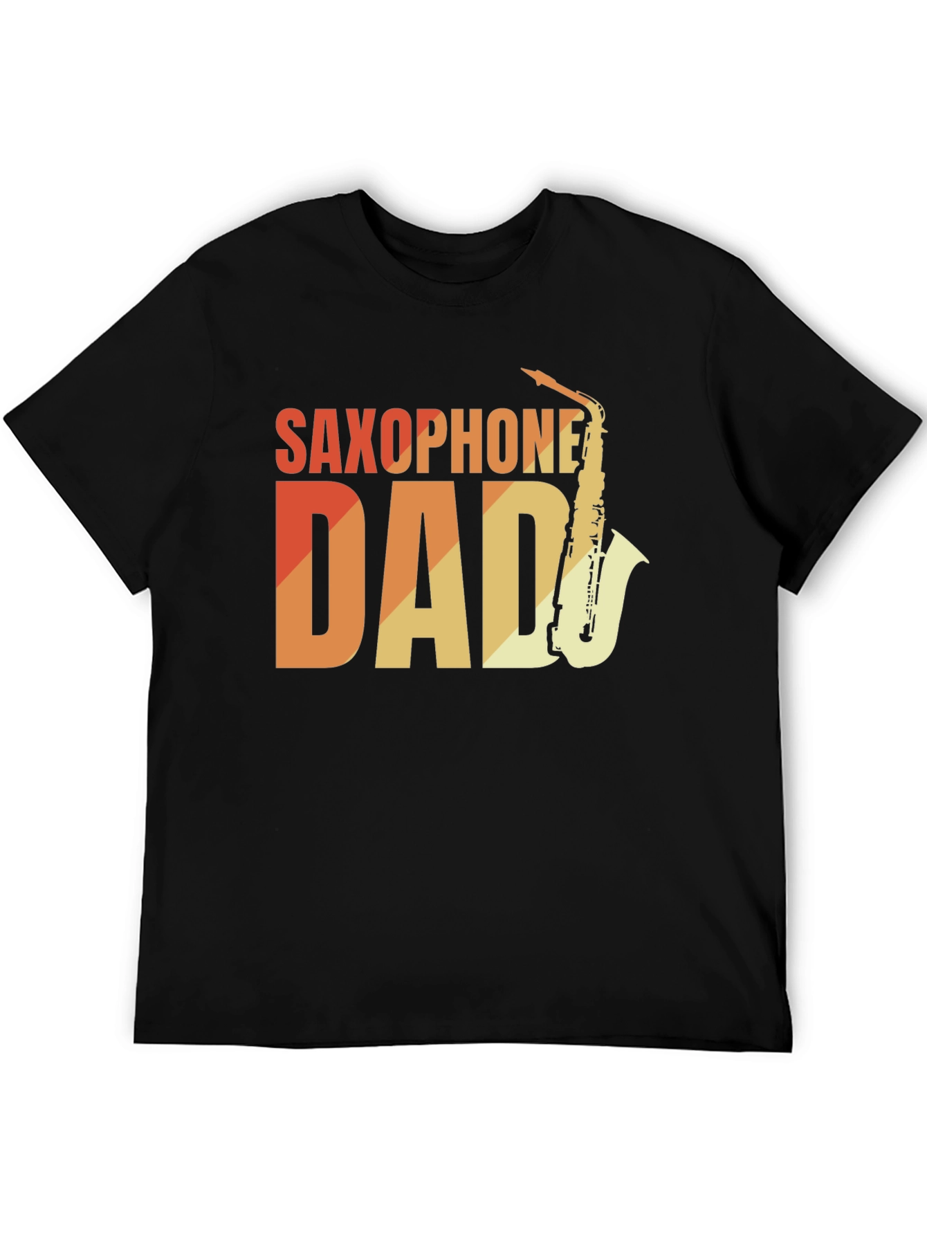 Saxophone Dad T-Shirt - Musician Fathers Day Gift