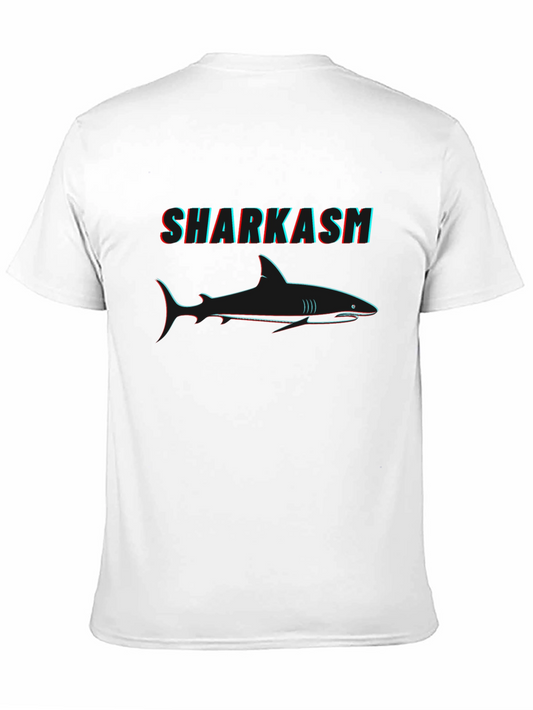 Sharkasm Graphic Tee - Black