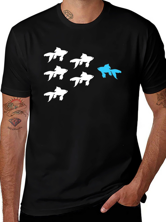 Unique Fish Graphic T-Shirt - Stand Out From The Crowd!