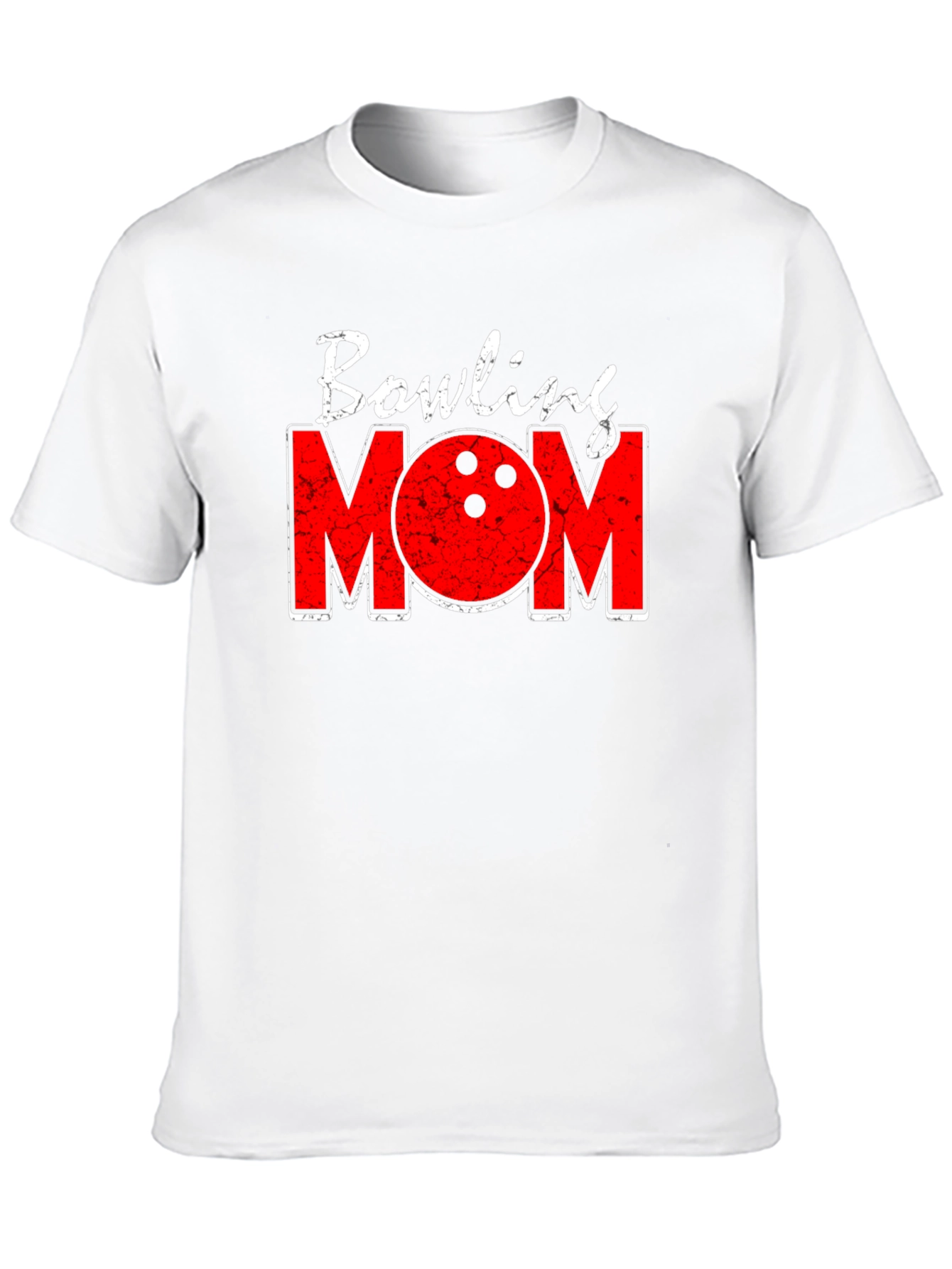 Bowling Mom Graphic T-Shirt - Black Tee
