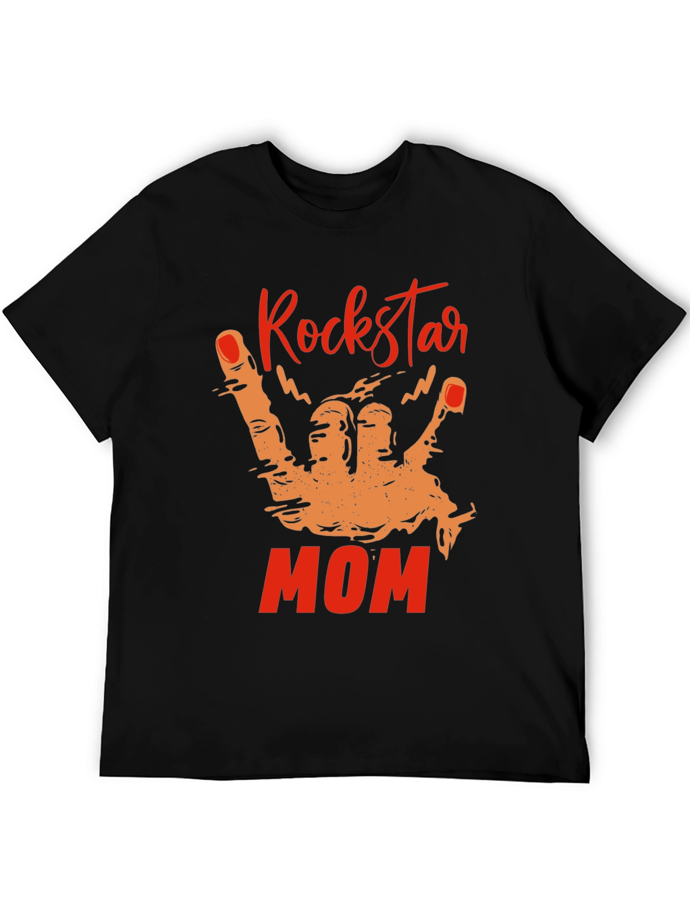 Rockstar Mom T-Shirt - Graphic Tee