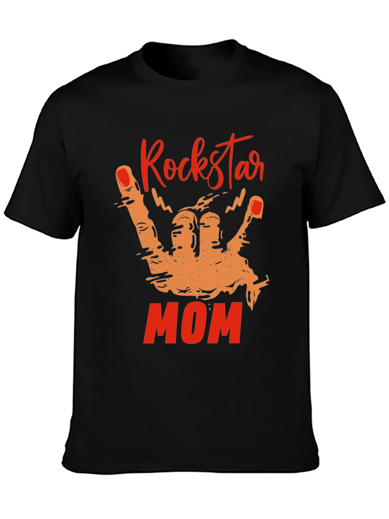 Rockstar Mom T-Shirt - Graphic Tee