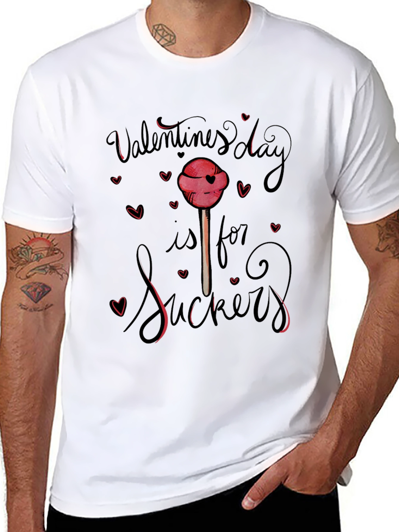 Valentines Day is for Suckers Graphic Tee