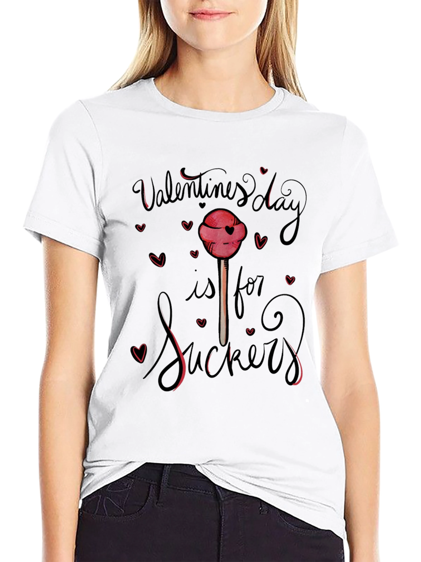 Valentines Day is for Suckers Graphic Tee
