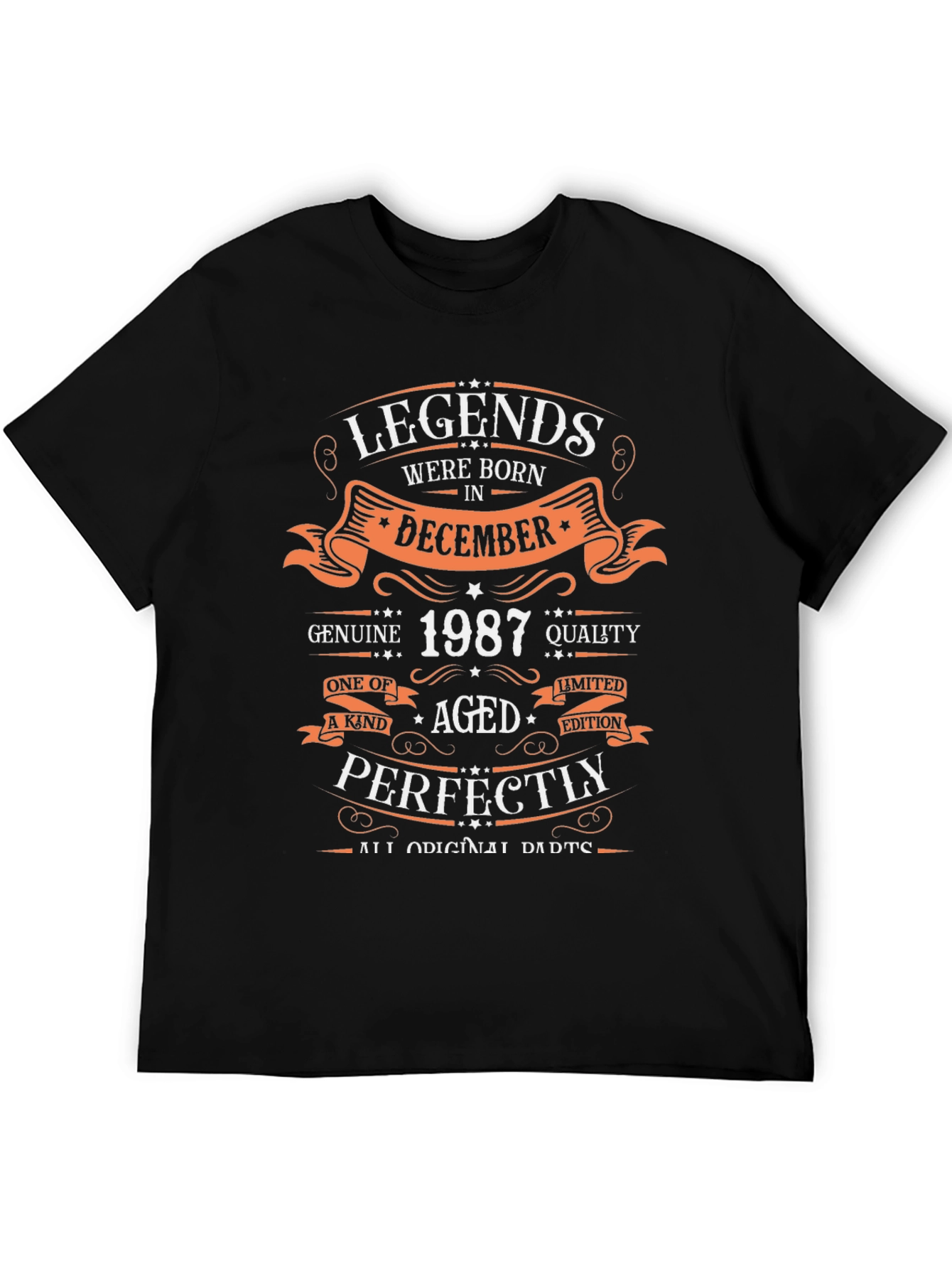 Legends Born in December 1987 Graphic T-Shirt