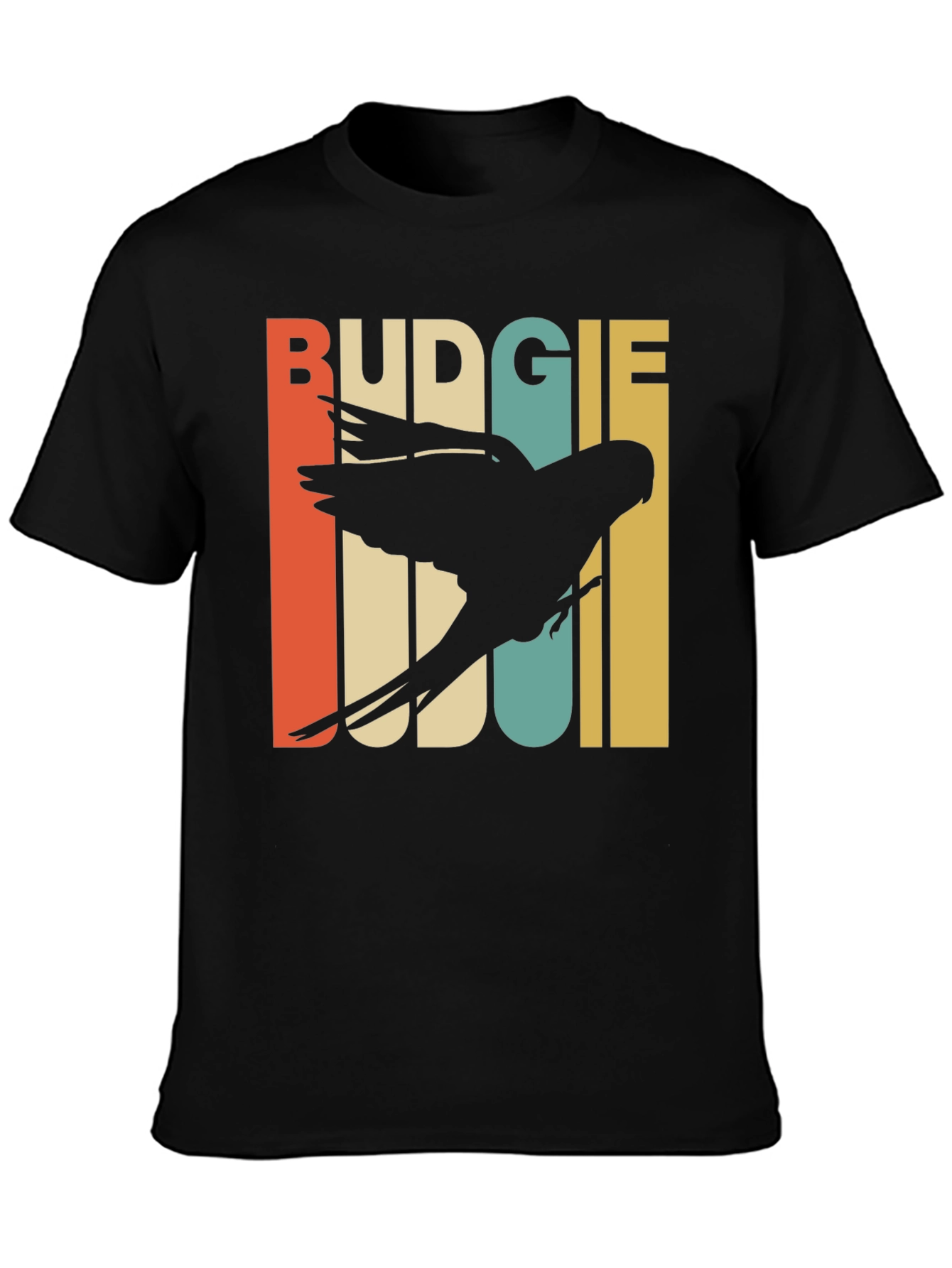 Retro Budgie T-Shirt