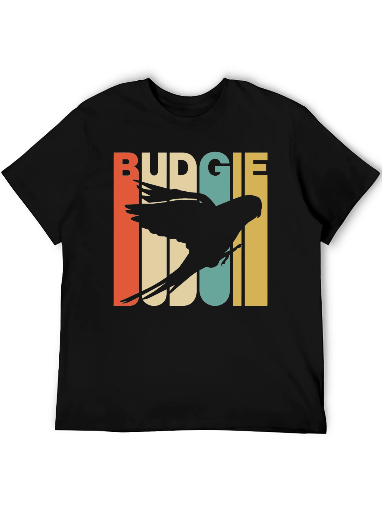 Retro Budgie T-Shirt