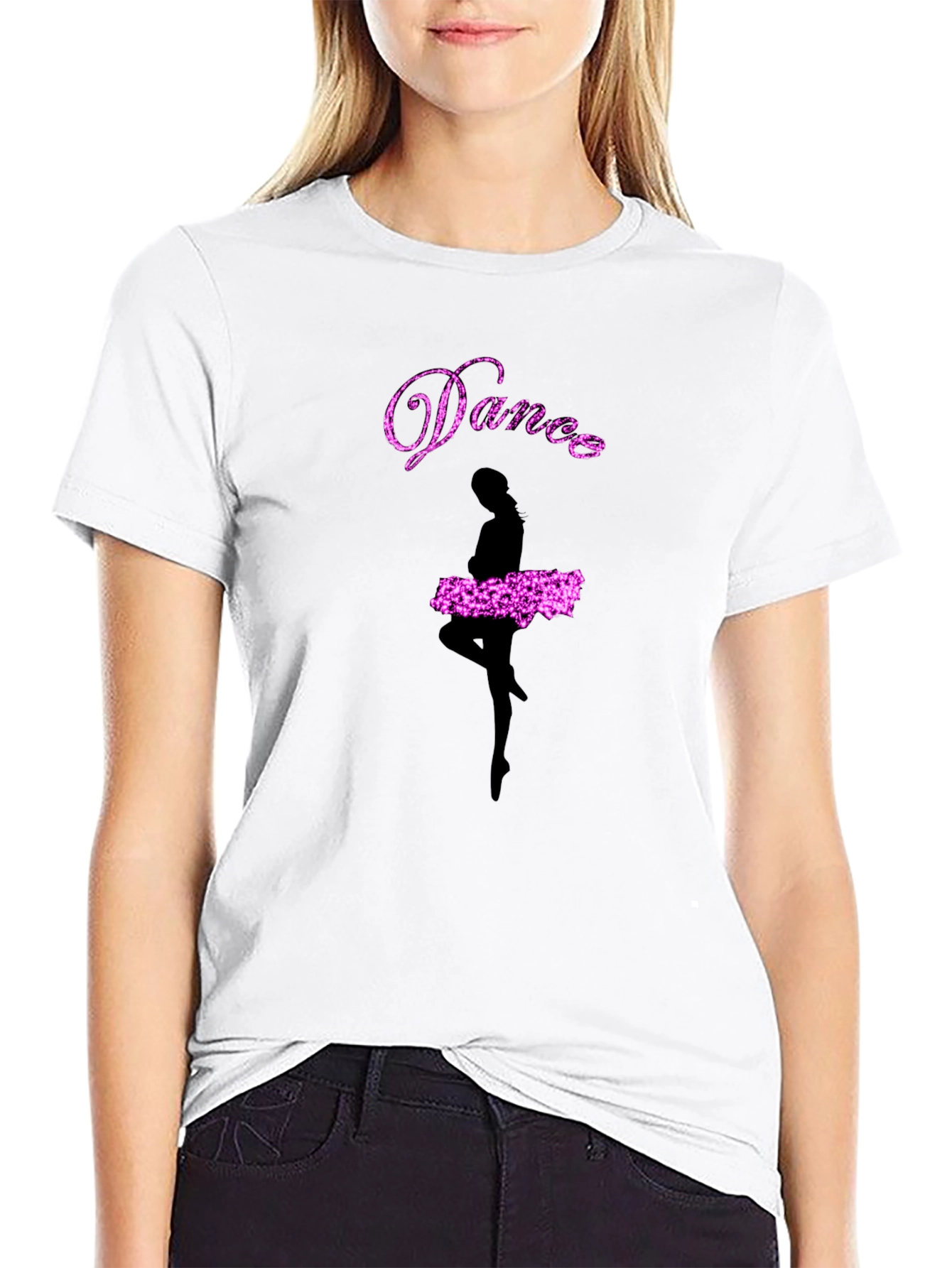 Dance T-Shirt Ballerina Design