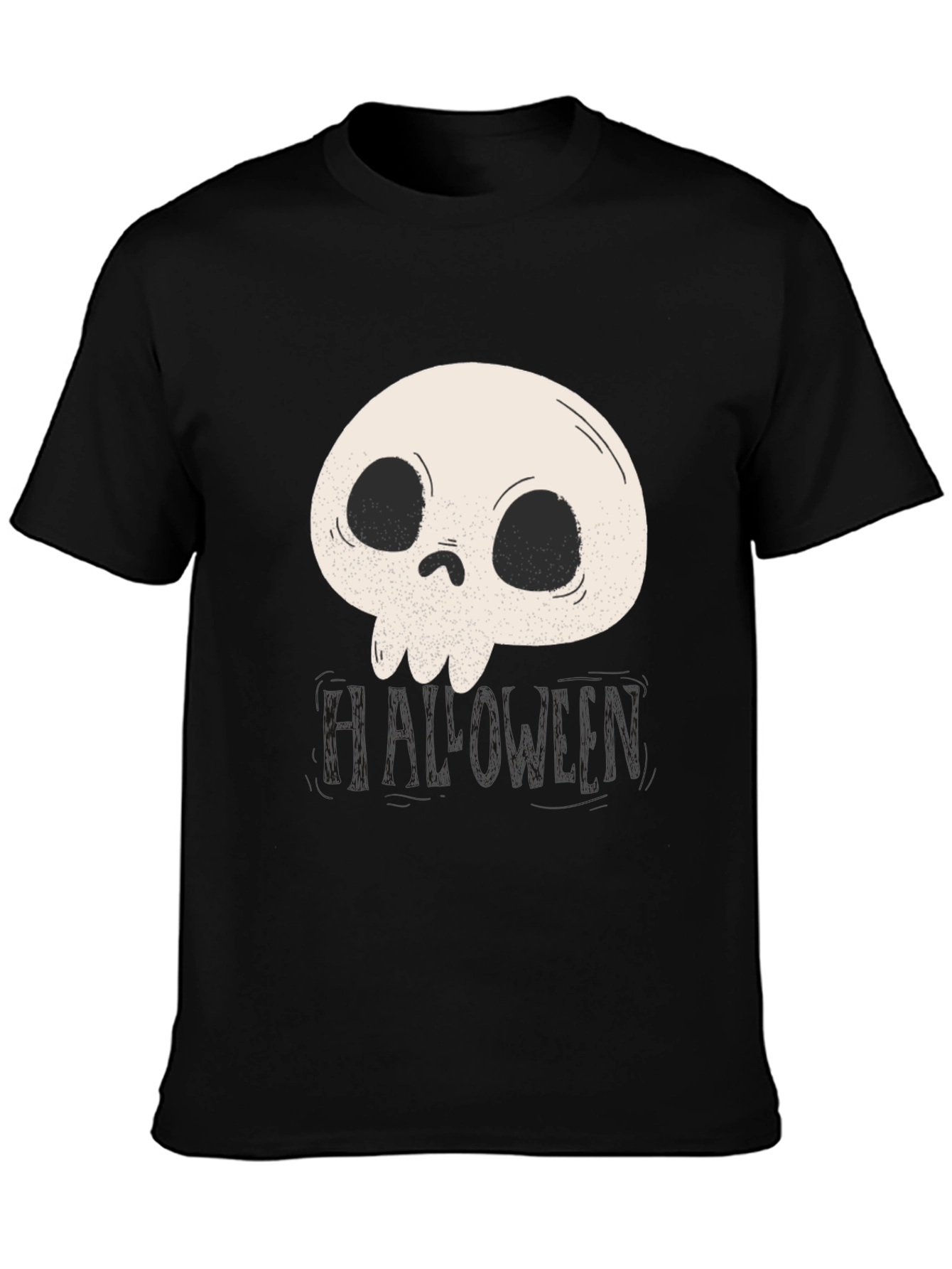 Skull Graphic Black T-Shirt