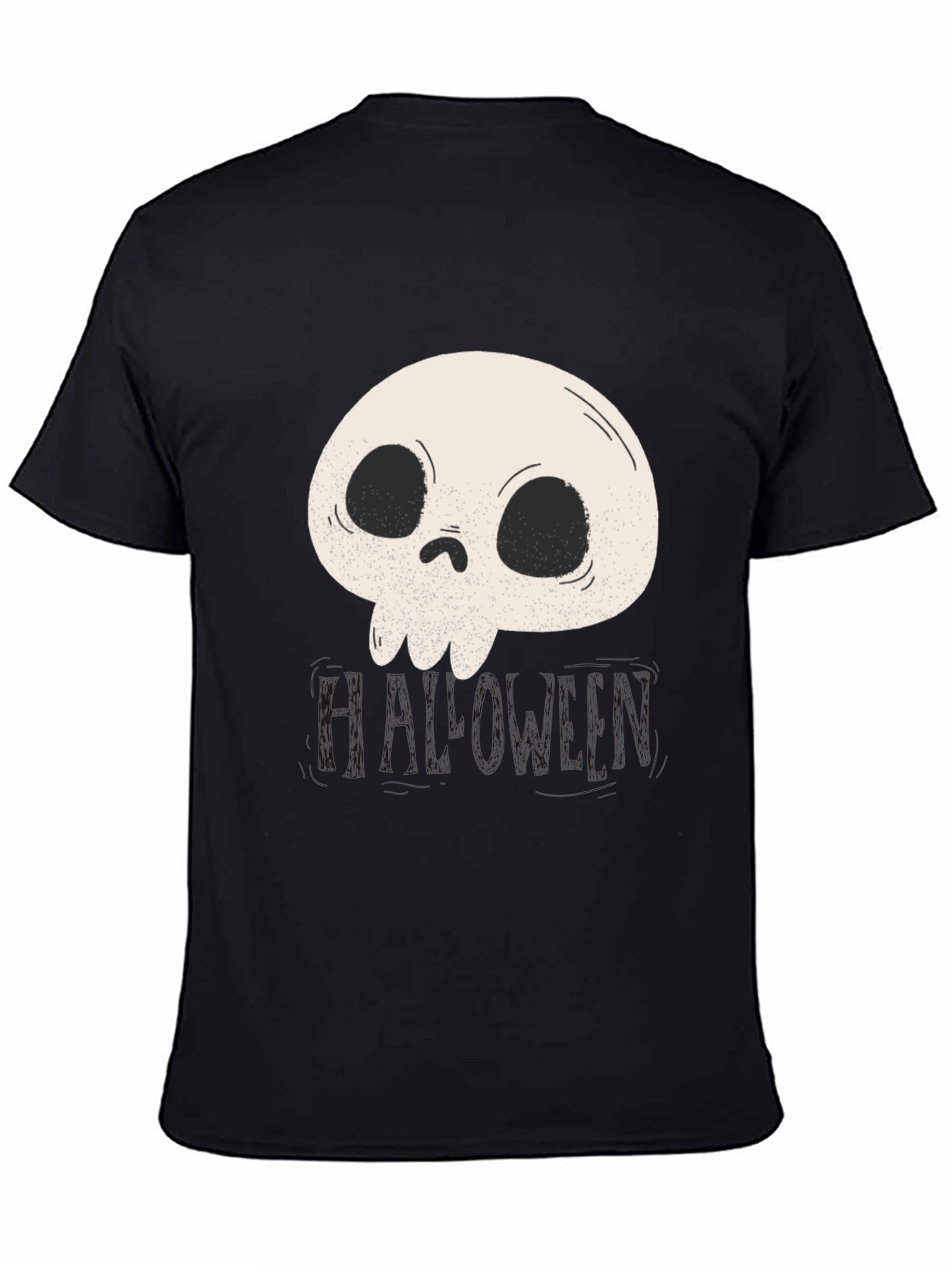 Skull Graphic Black T-Shirt