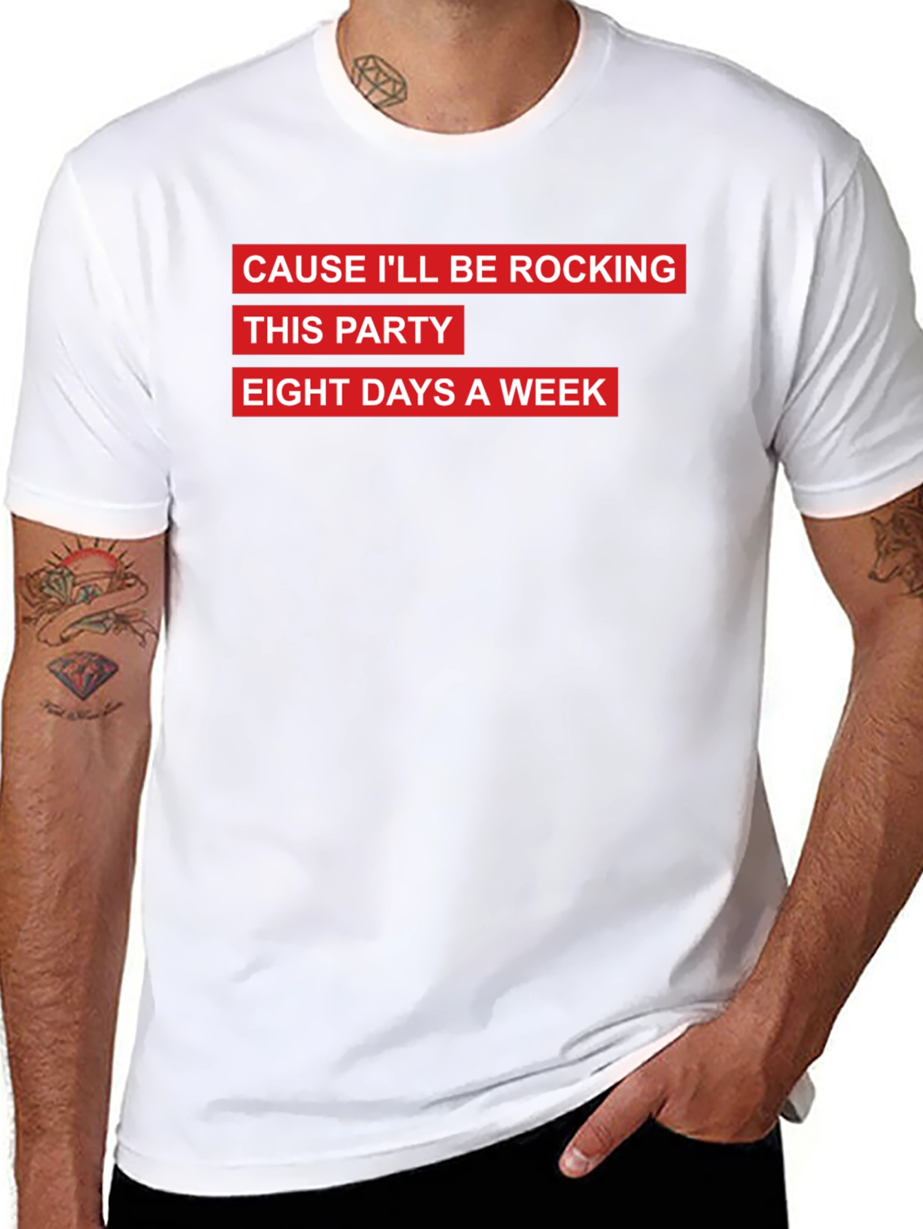 Rocking Eight Days a Week Graphic Tee