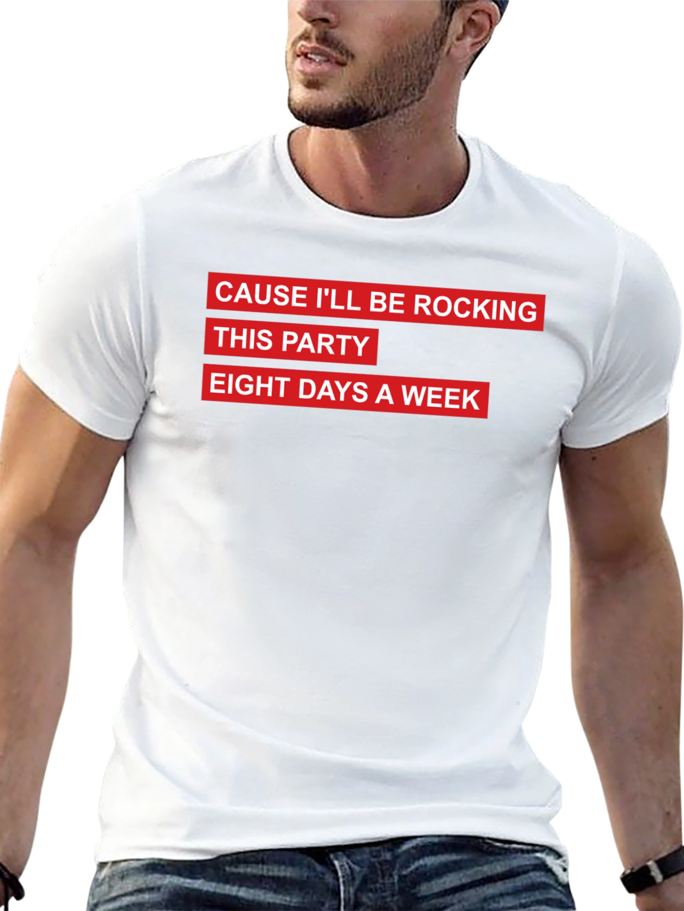 Rocking Eight Days a Week Graphic Tee