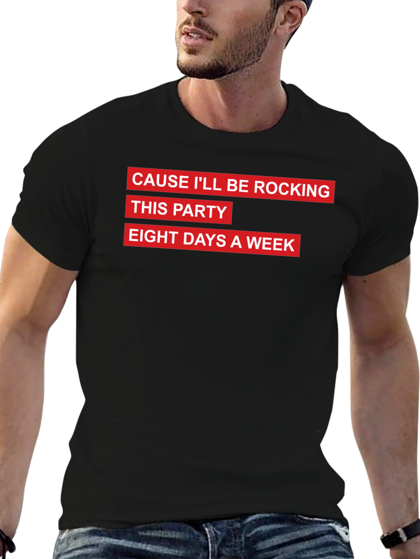 Rocking Eight Days a Week Graphic Tee