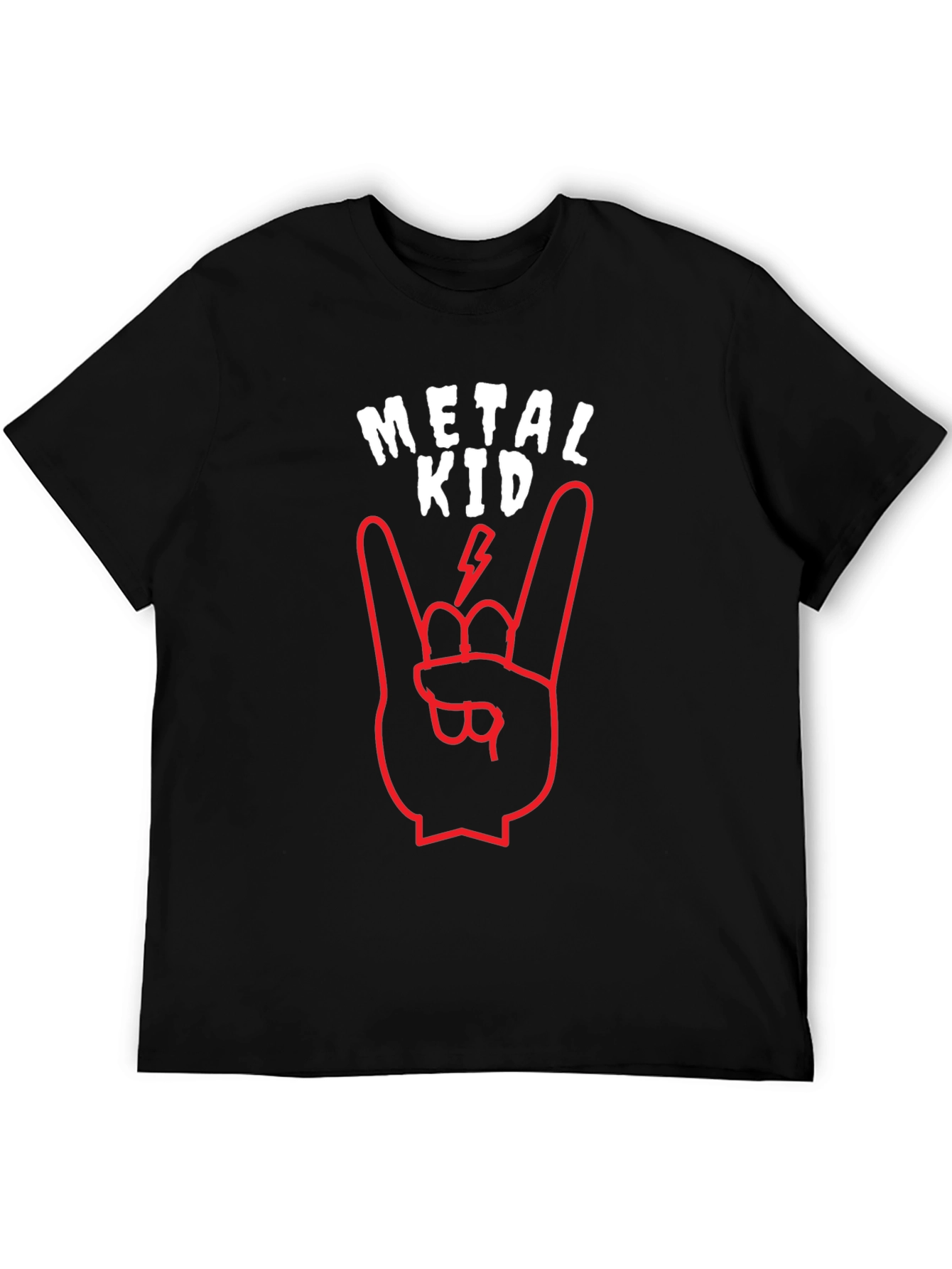 Metal Kid T-Shirt - Rock On Heavy Metal Tee