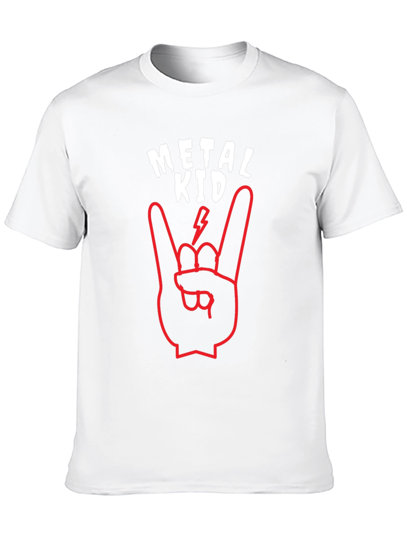 Metal Kid T-Shirt - Rock On Heavy Metal Tee