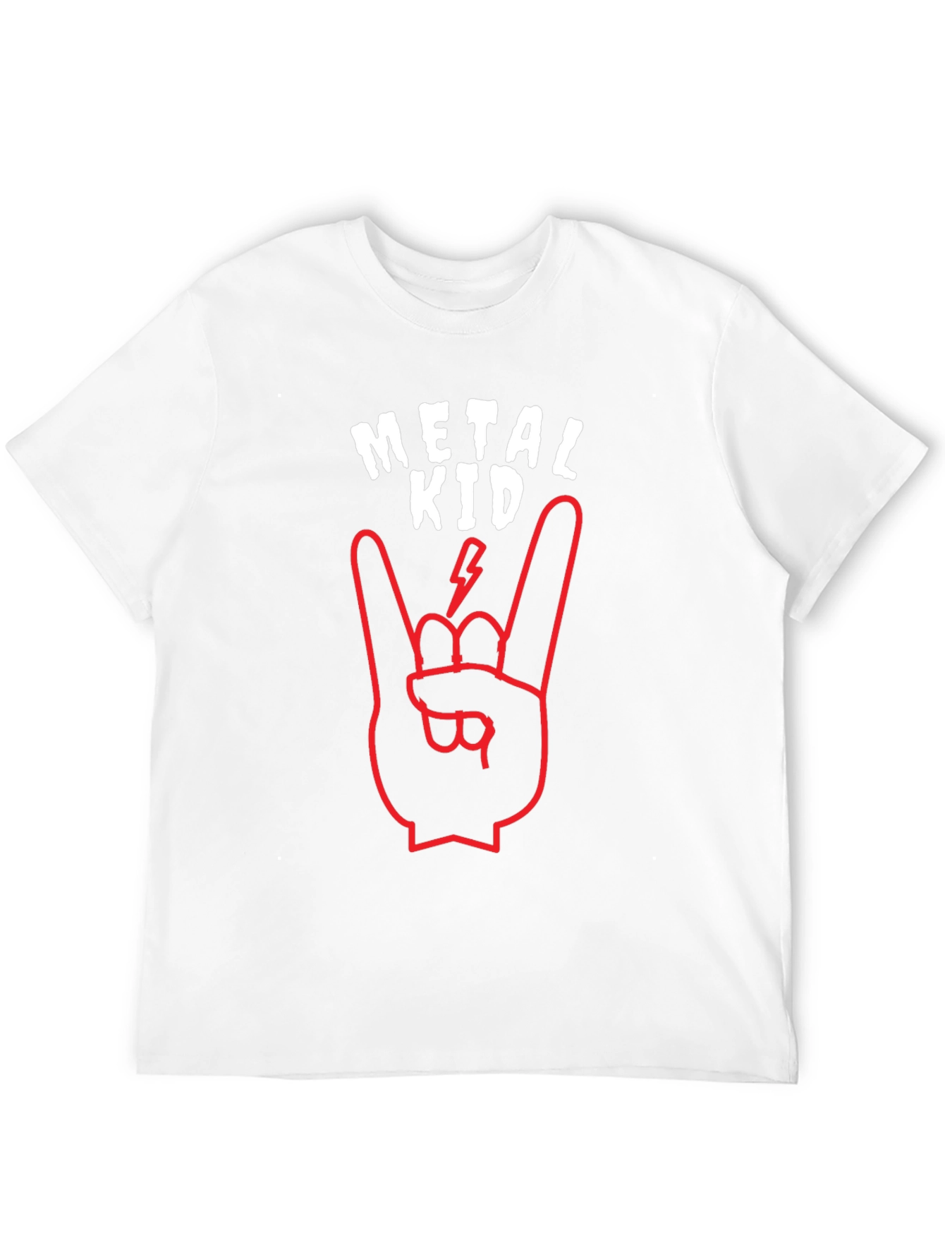 Metal Kid T-Shirt - Rock On Heavy Metal Tee