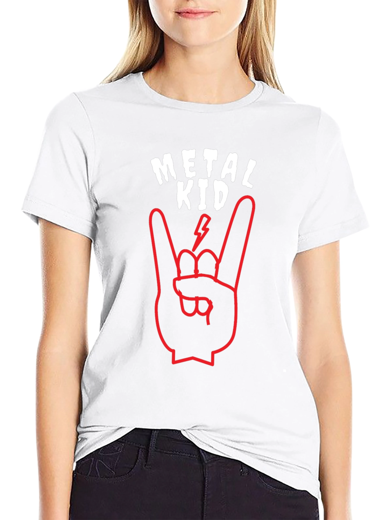 Metal Kid T-Shirt - Rock On Heavy Metal Tee