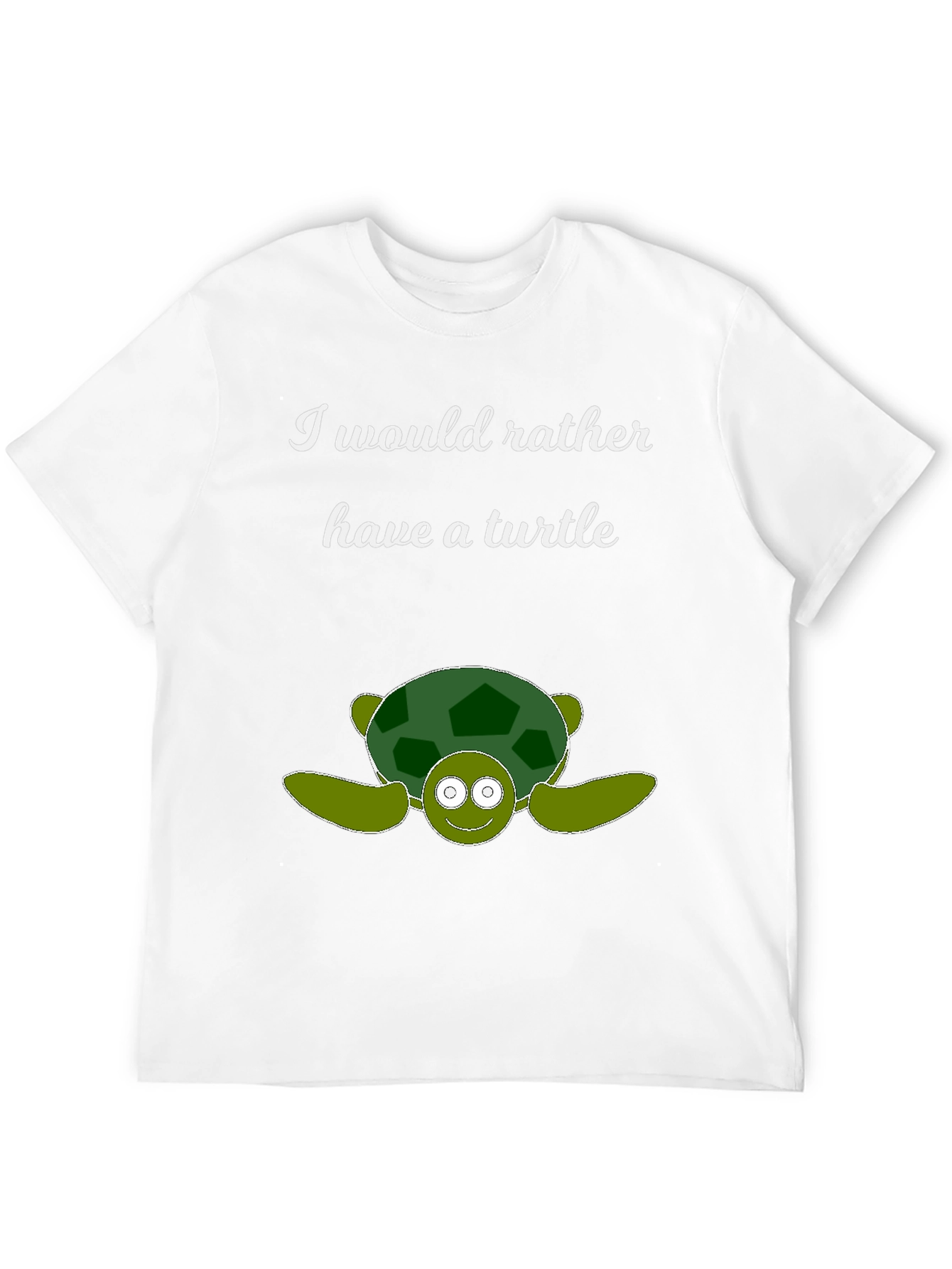 I Would Rather Have a Turtle T-Shirt