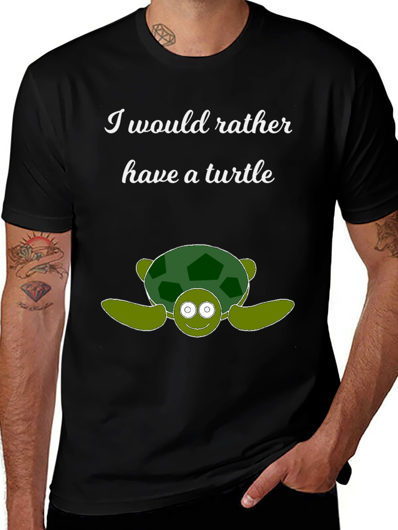 I Would Rather Have a Turtle T-Shirt