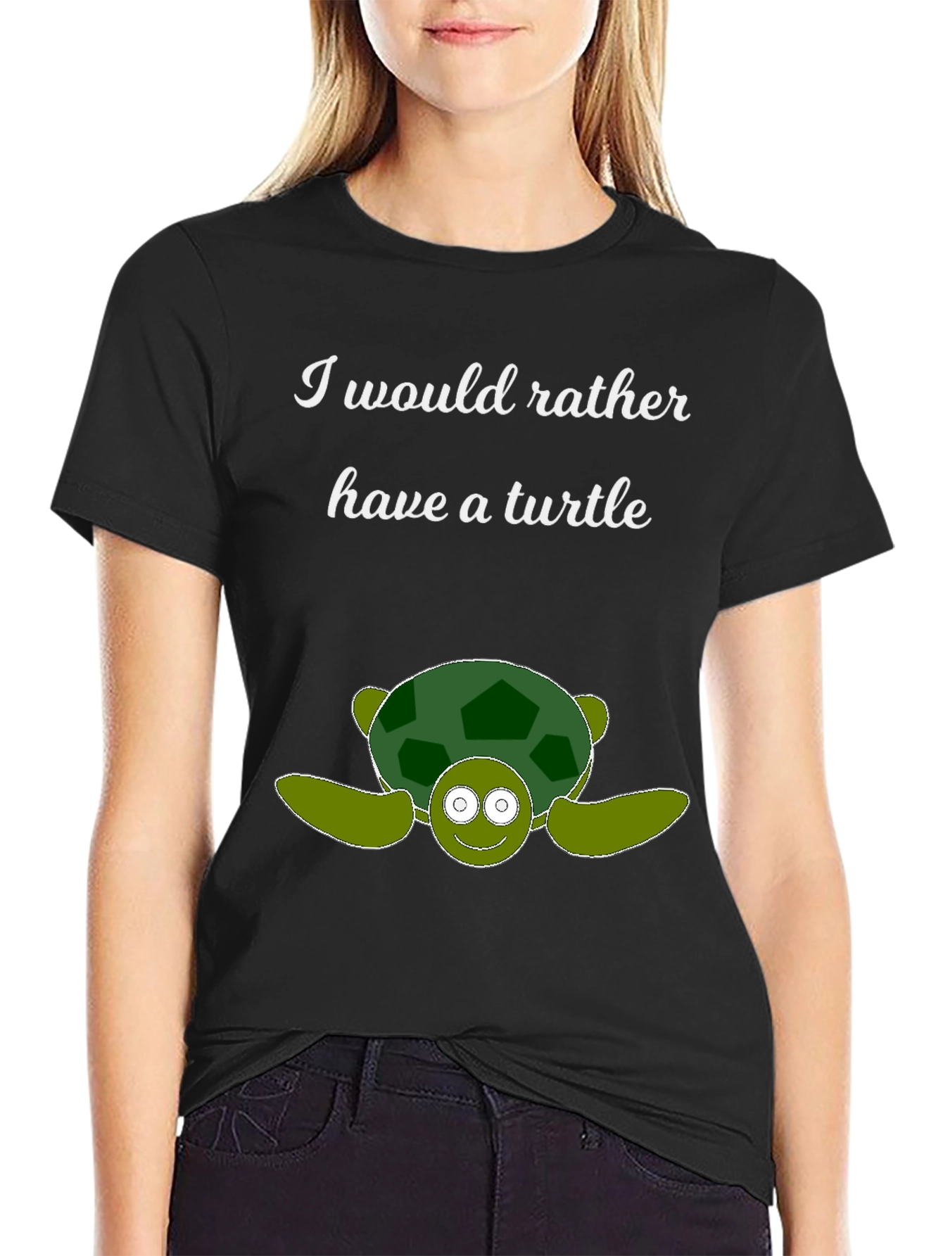 I Would Rather Have a Turtle T-Shirt