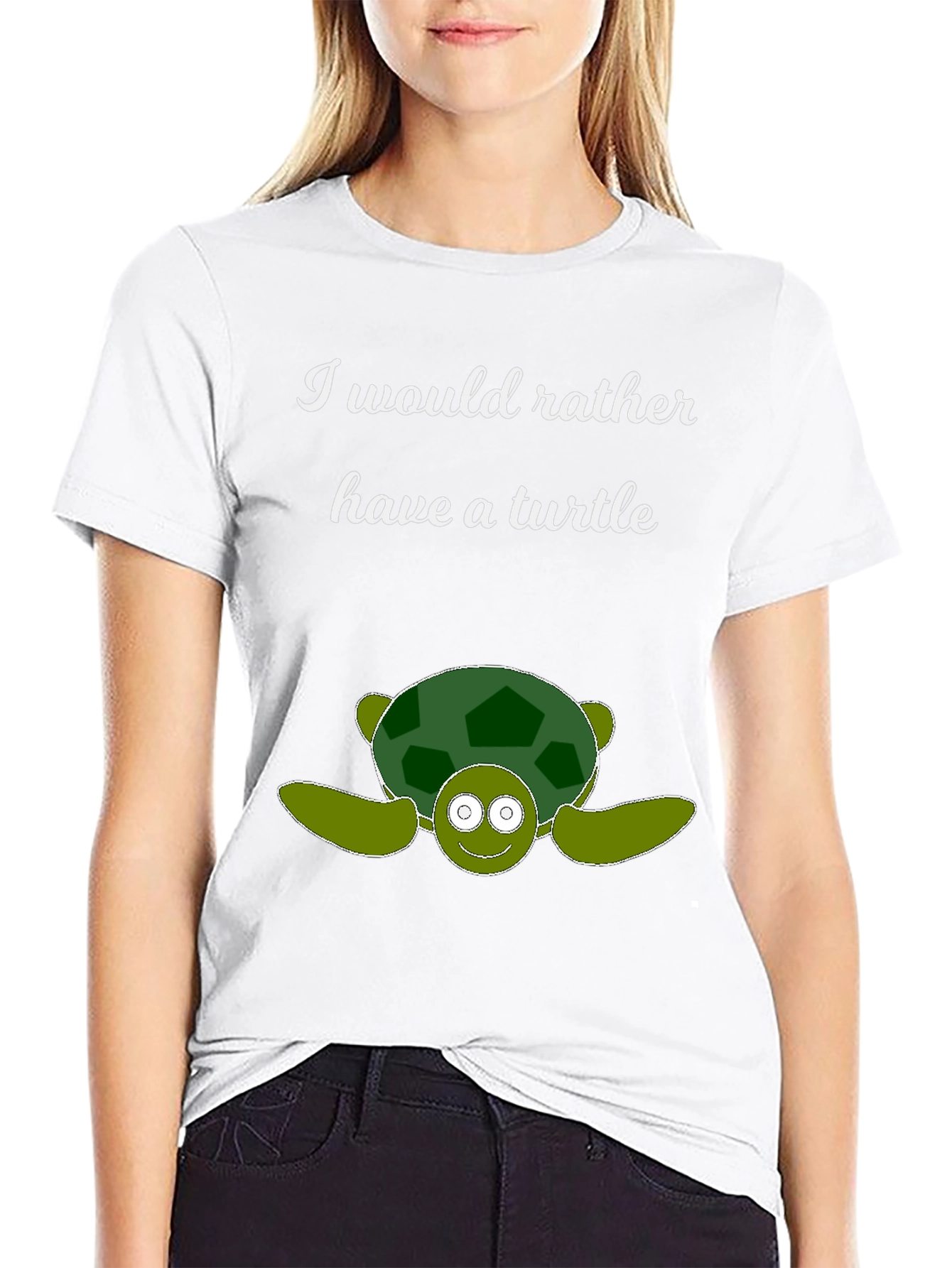 I Would Rather Have a Turtle T-Shirt