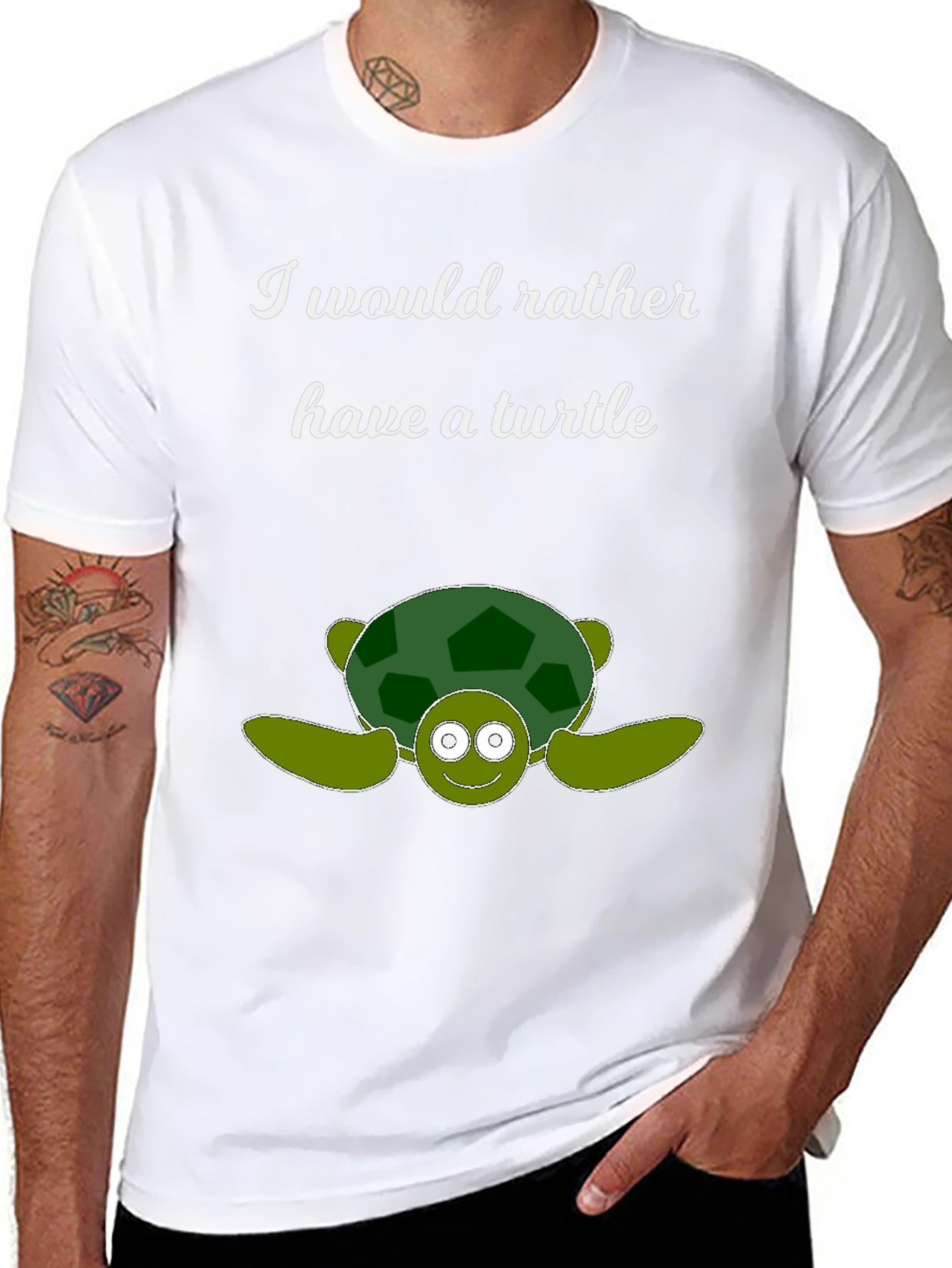 I Would Rather Have a Turtle T-Shirt