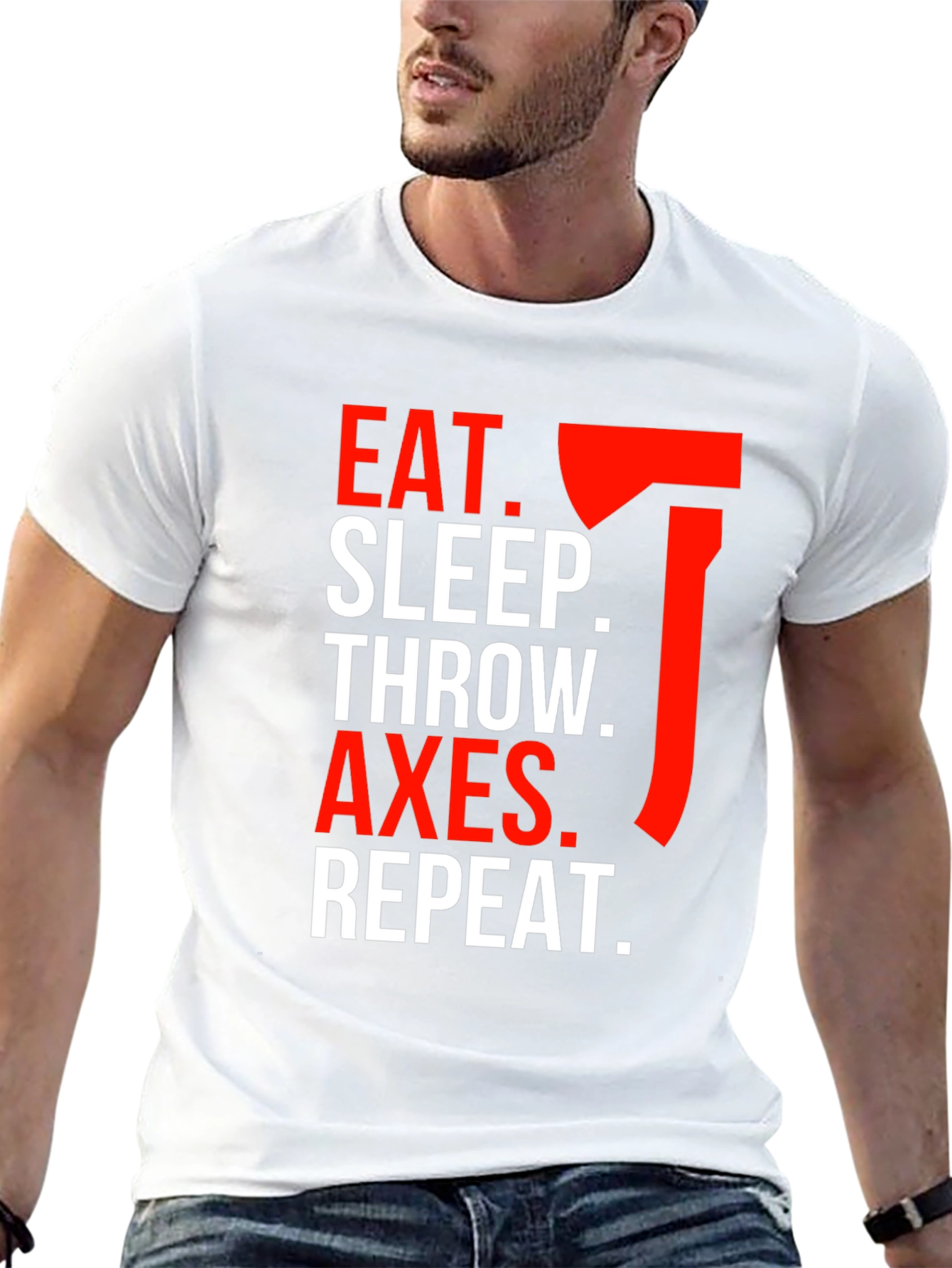 Eat Sleep Throw Axes T-Shirt