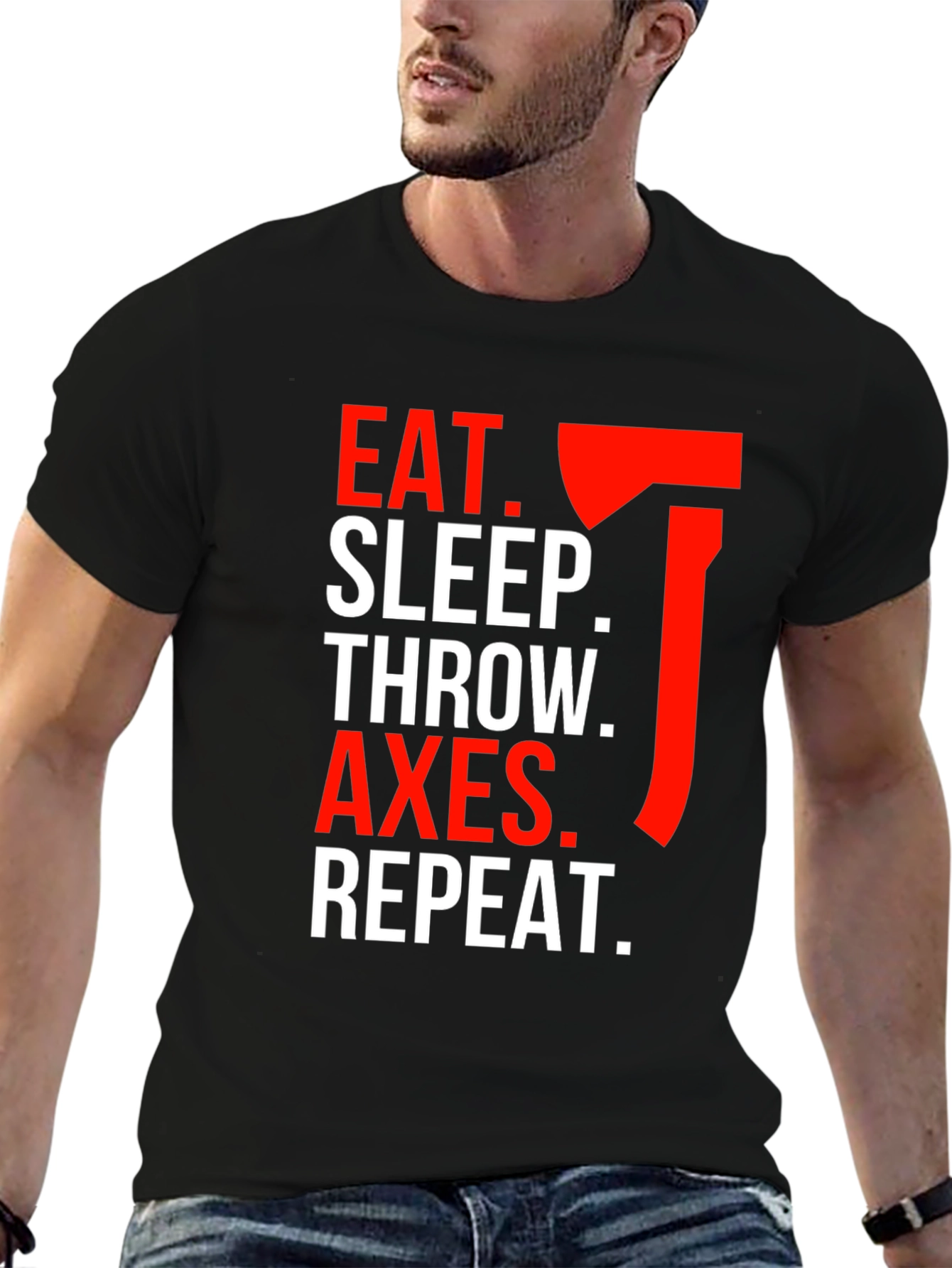 Eat Sleep Throw Axes T-Shirt