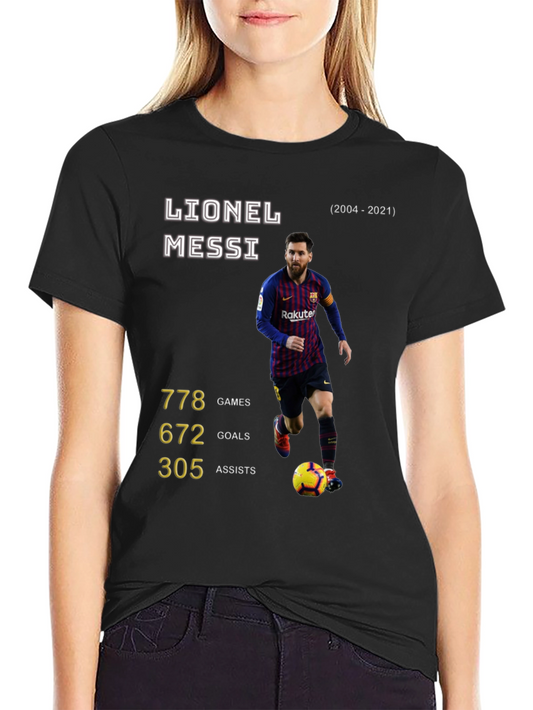Lionel Messi Tribute T-Shirt - Soccer Legend