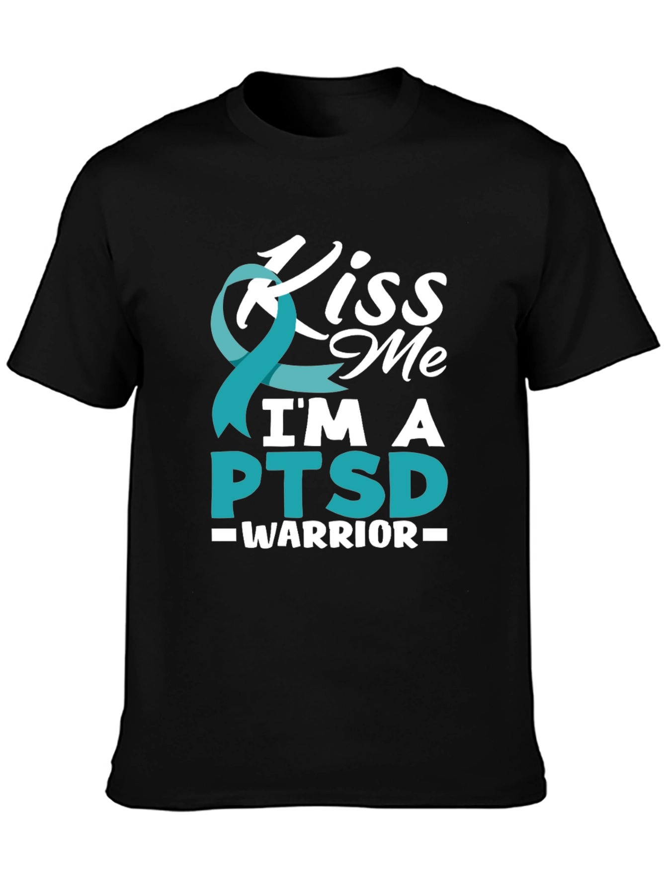 Kiss Me PTSD Warrior Graphic Tee