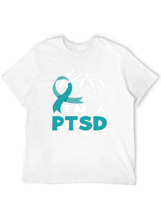 Kiss Me PTSD Warrior Graphic Tee