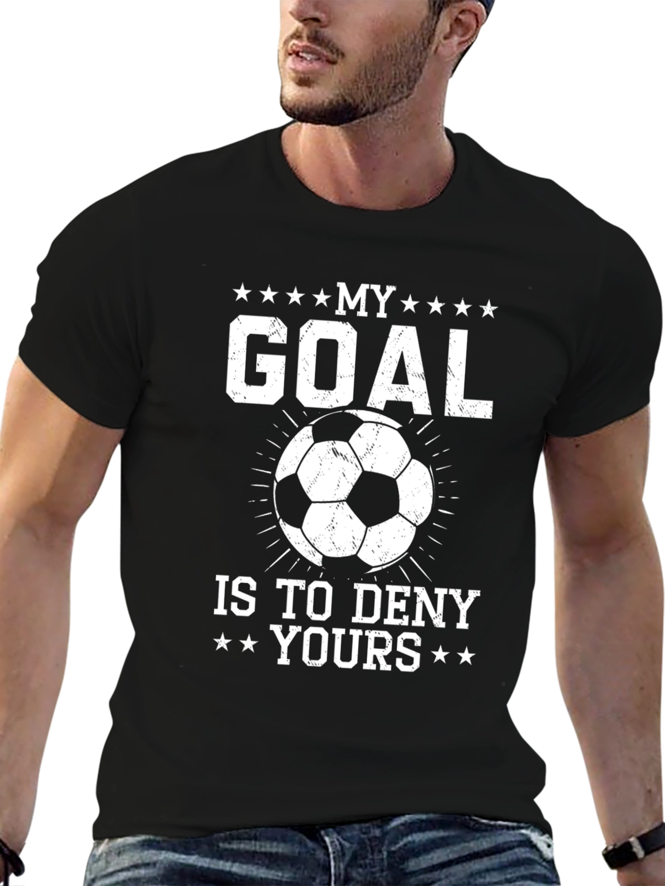 Soccer Goal T-Shirt: Deny Yours!
