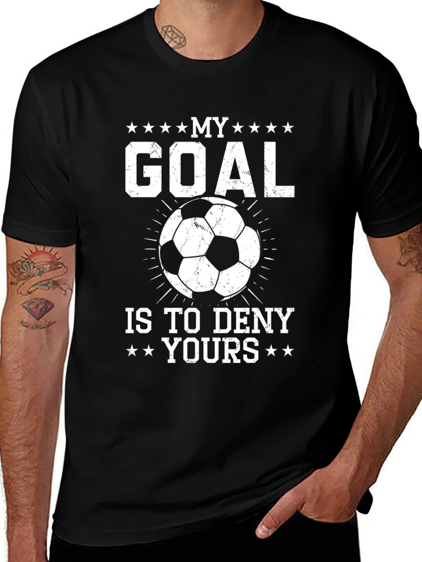 Soccer Goal T-Shirt: Deny Yours!