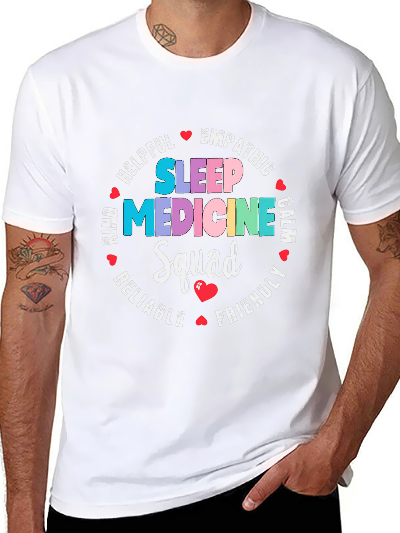 Sleep Medicine Squad T-Shirt - Empathetic & Friendly