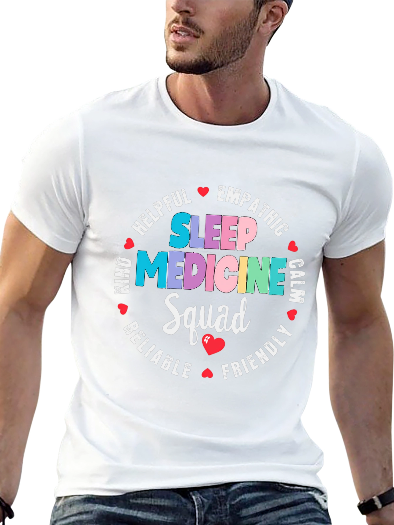 Sleep Medicine Squad T-Shirt - Empathetic & Friendly