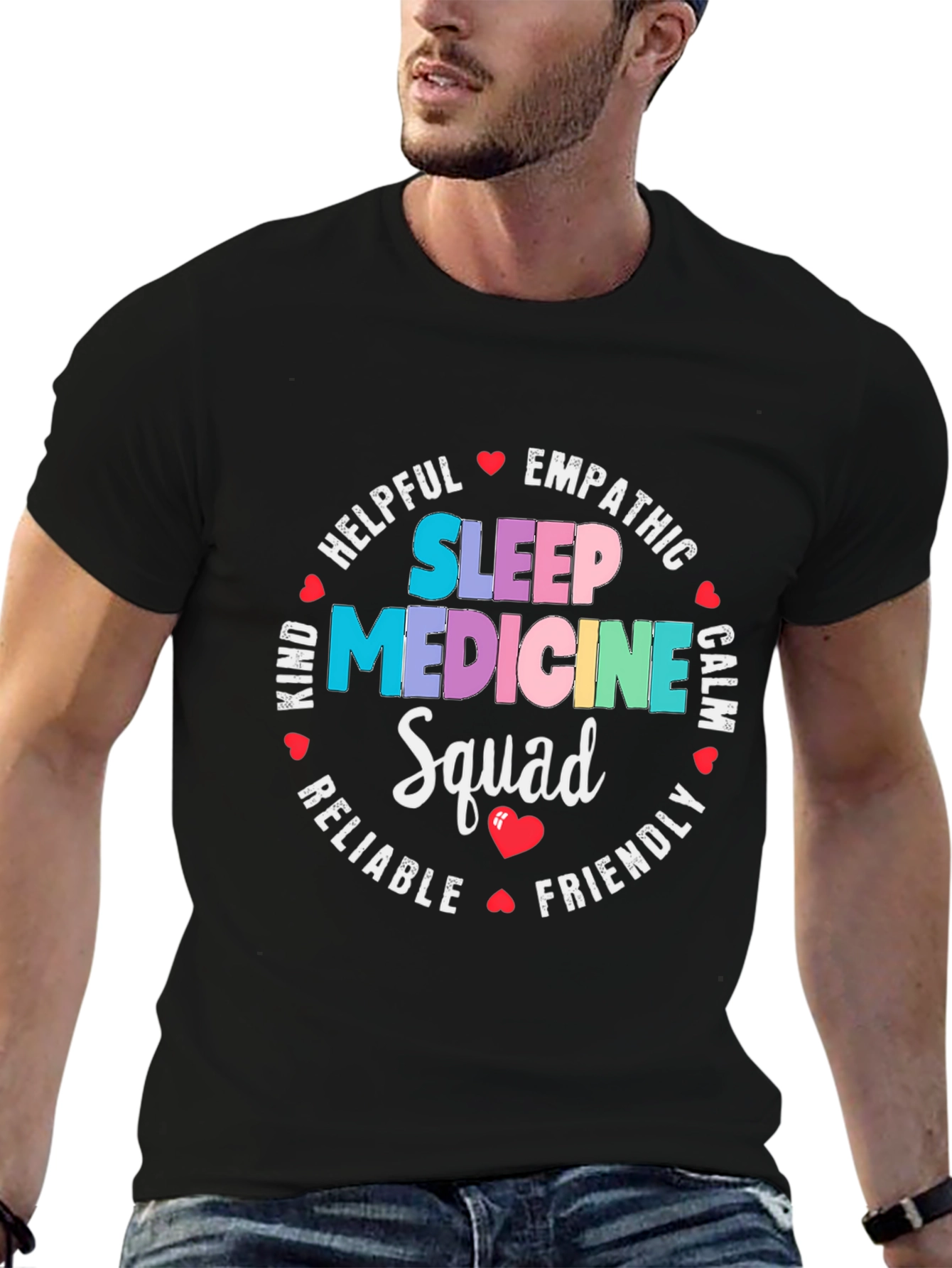 Sleep Medicine Squad T-Shirt - Empathetic & Friendly