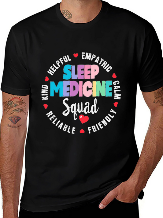 Sleep Medicine Squad T-Shirt - Empathetic & Friendly