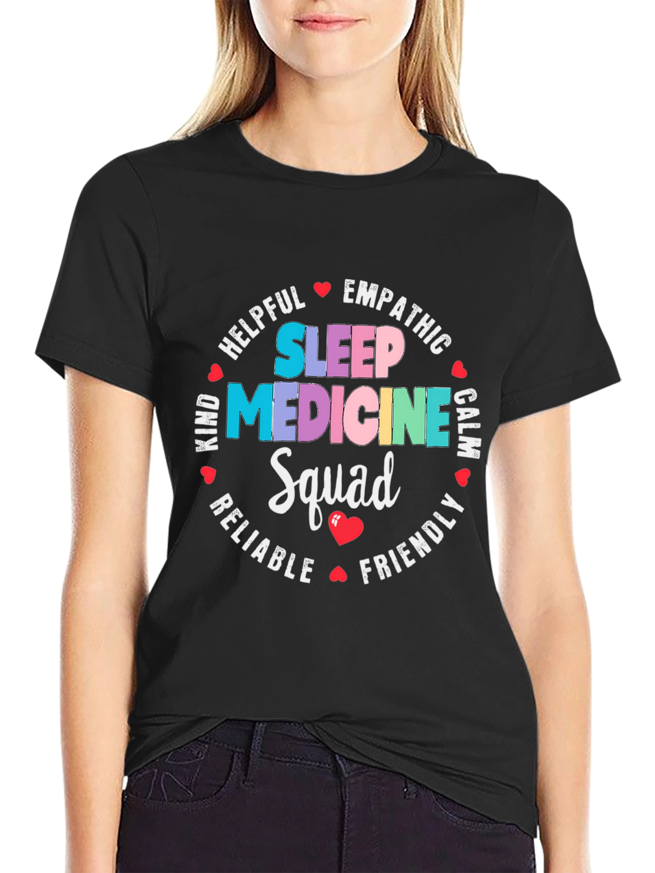 Sleep Medicine Squad T-Shirt - Empathetic & Friendly