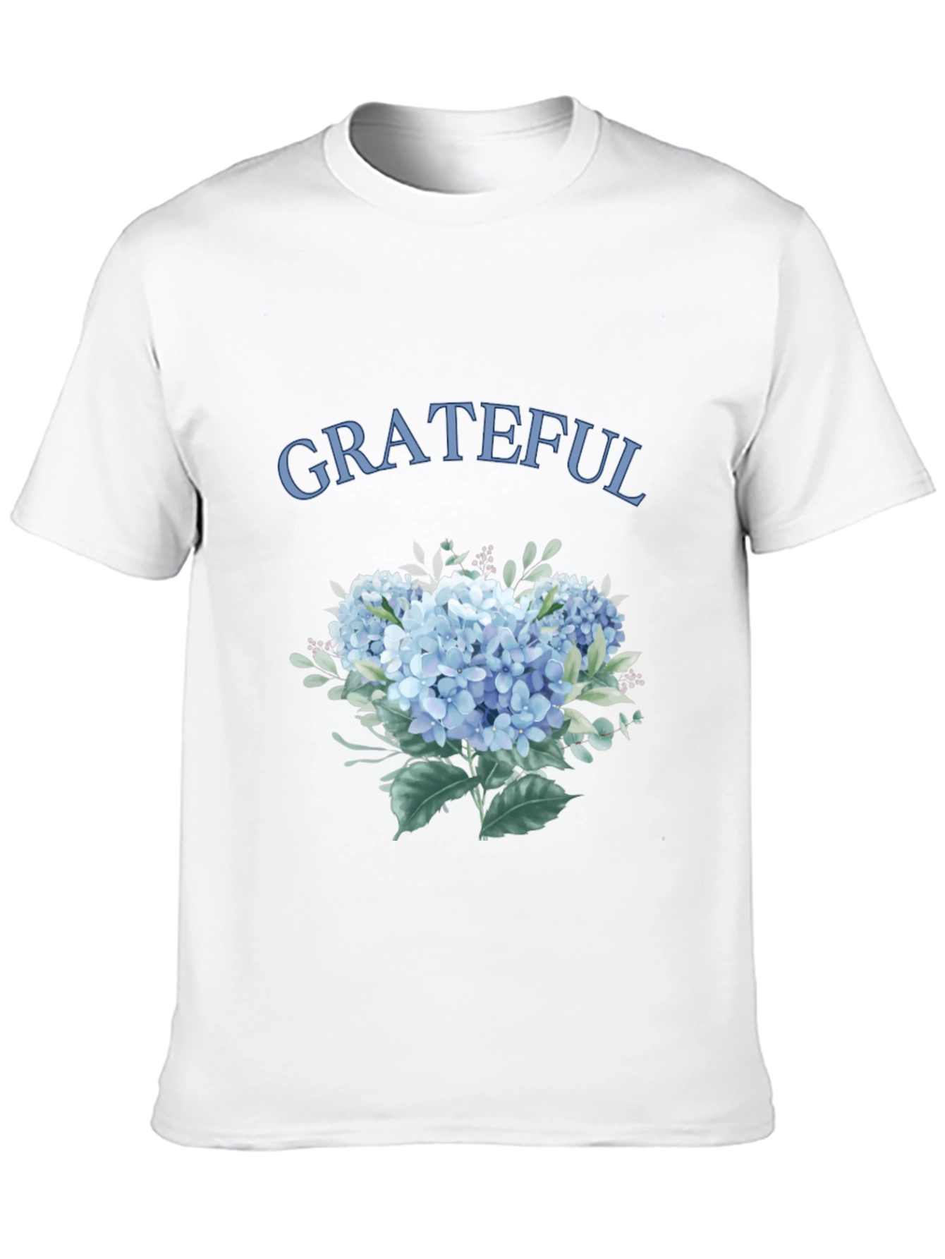 Grateful Floral Graphic T-Shirt
