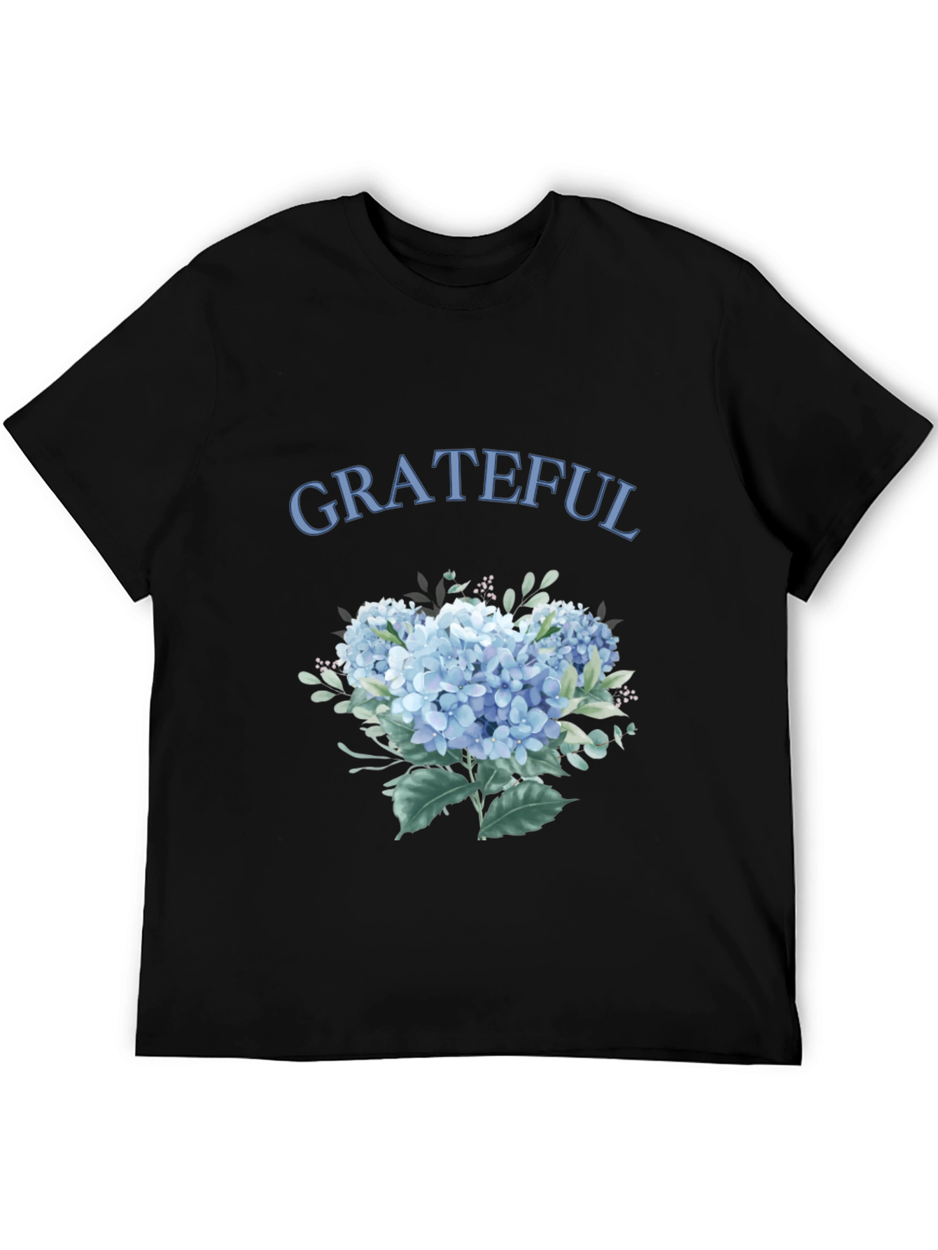 Grateful Floral Graphic T-Shirt