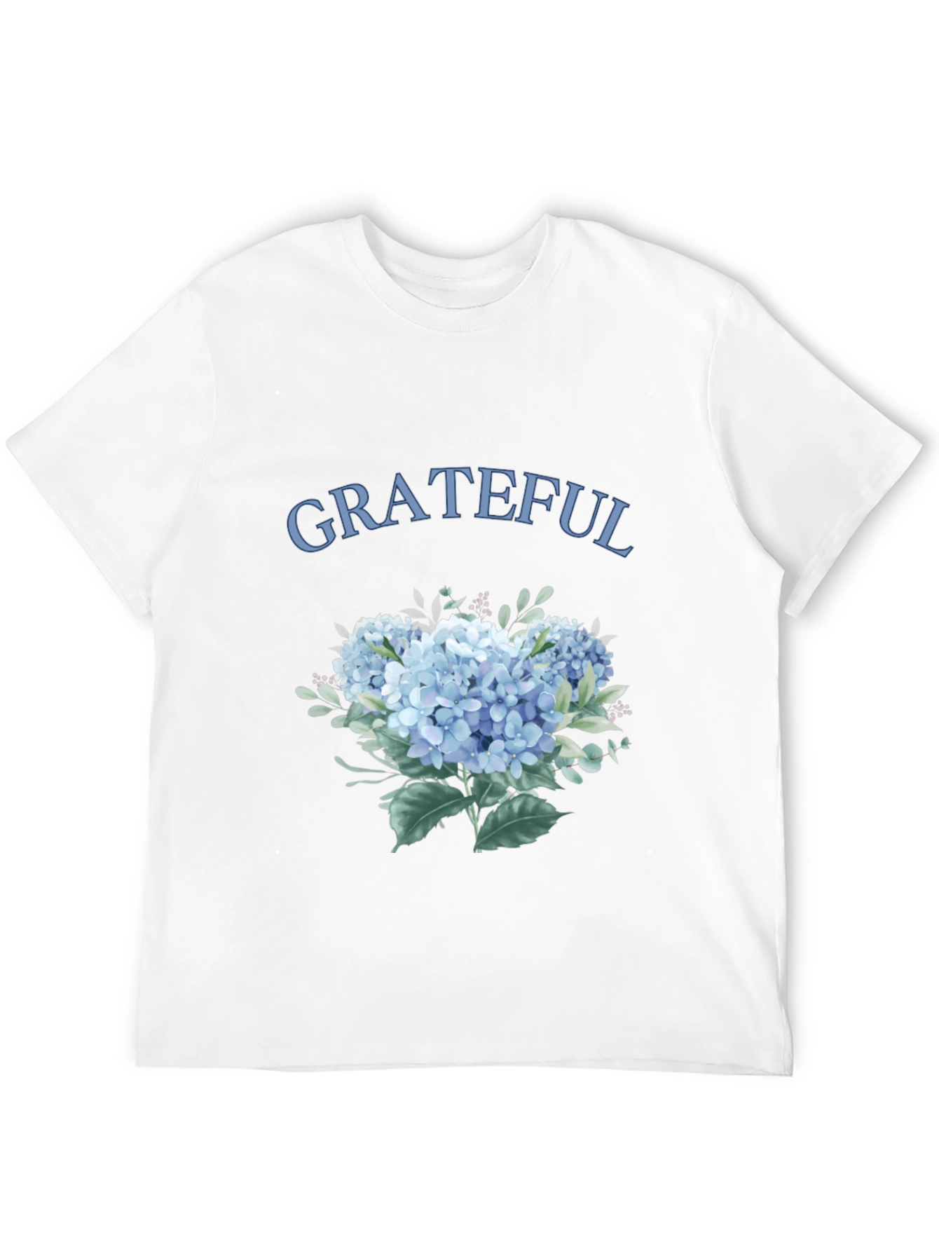 Grateful Floral Graphic T-Shirt