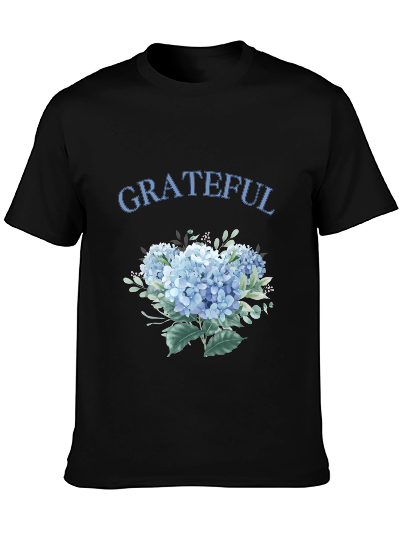 Grateful Floral Graphic T-Shirt