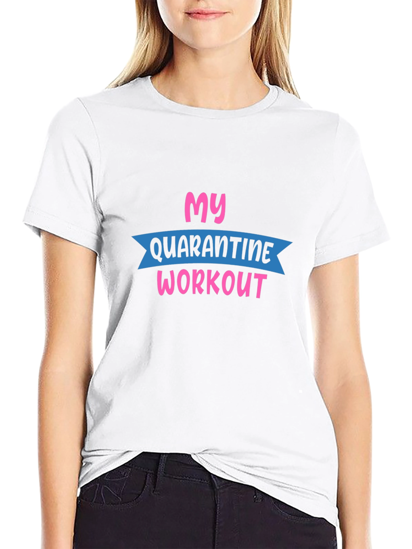 My Quarantine Workout Graphic Tee