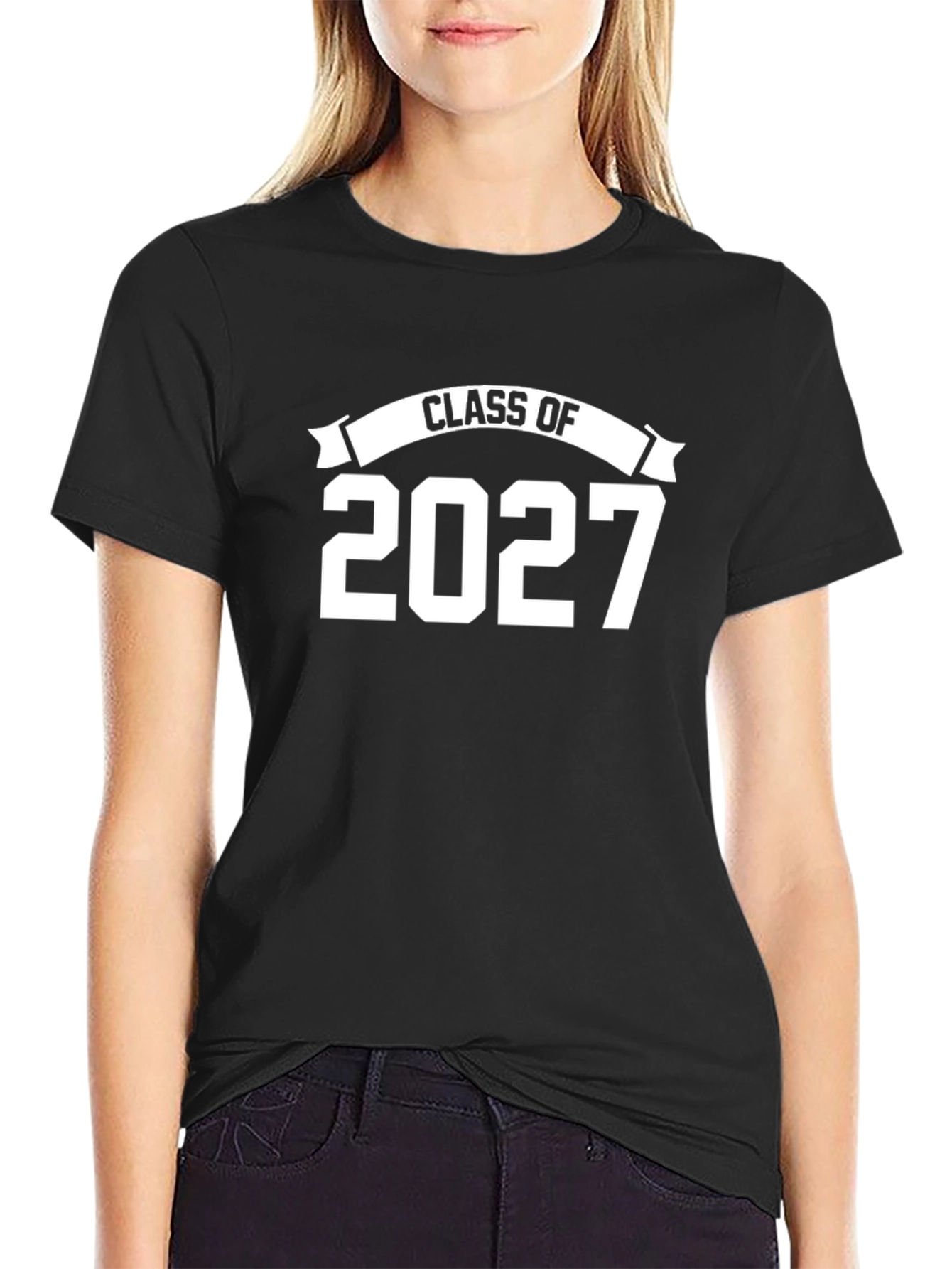 Class of 2027 T-Shirt - Black