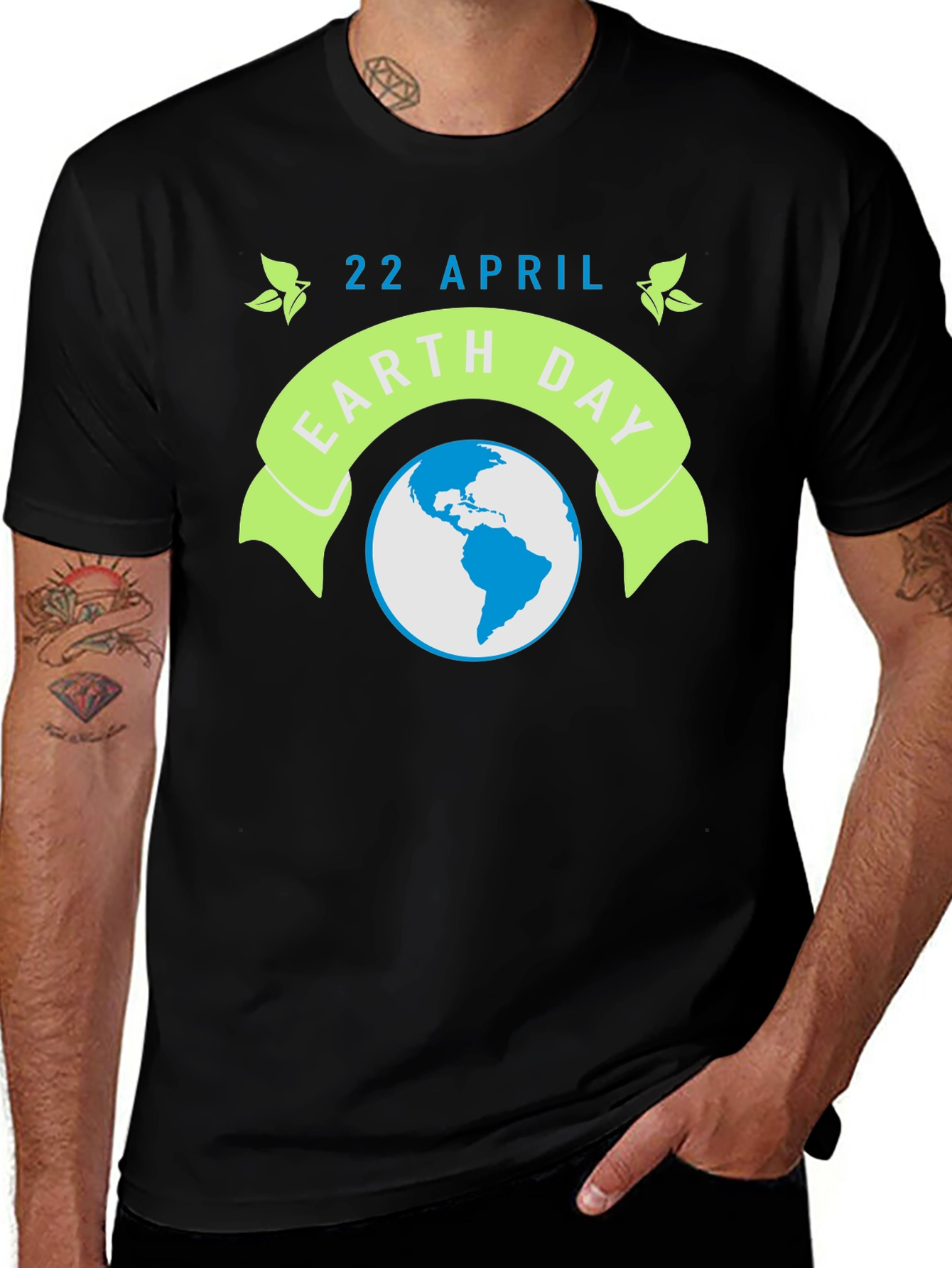 Earth Day T-Shirt - 22 April Graphic Tee